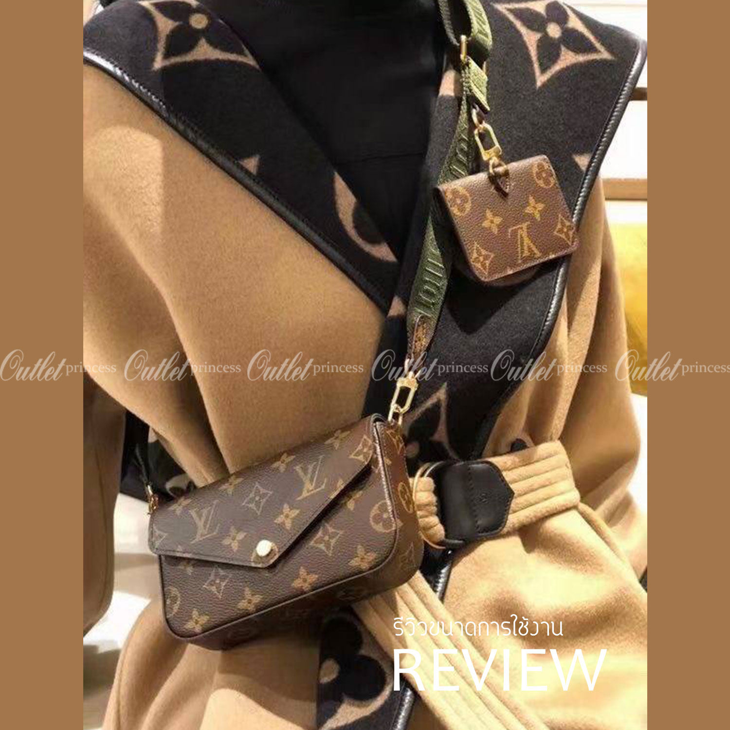 LV ✈️สะพายได้ทั่วโลกคะ! LV M80091 Louis Vuitton Felicie Strap มาพร้อมส่งค่ะ! ไม่ผิดหวังกับ LV รุ่นนี้ กระเป๋าวะพายแบบครอสบอดี้ร์หรือถอดสายสะพายถือแบบคลัทออกงานได้เลย หนังแกะแท้อย่างดี ขนาดพอเหมาะกับลำตัว ภายในสามารถใส่พาสปอร์ตได้;กระเป๋าเงินใบสั้นไ