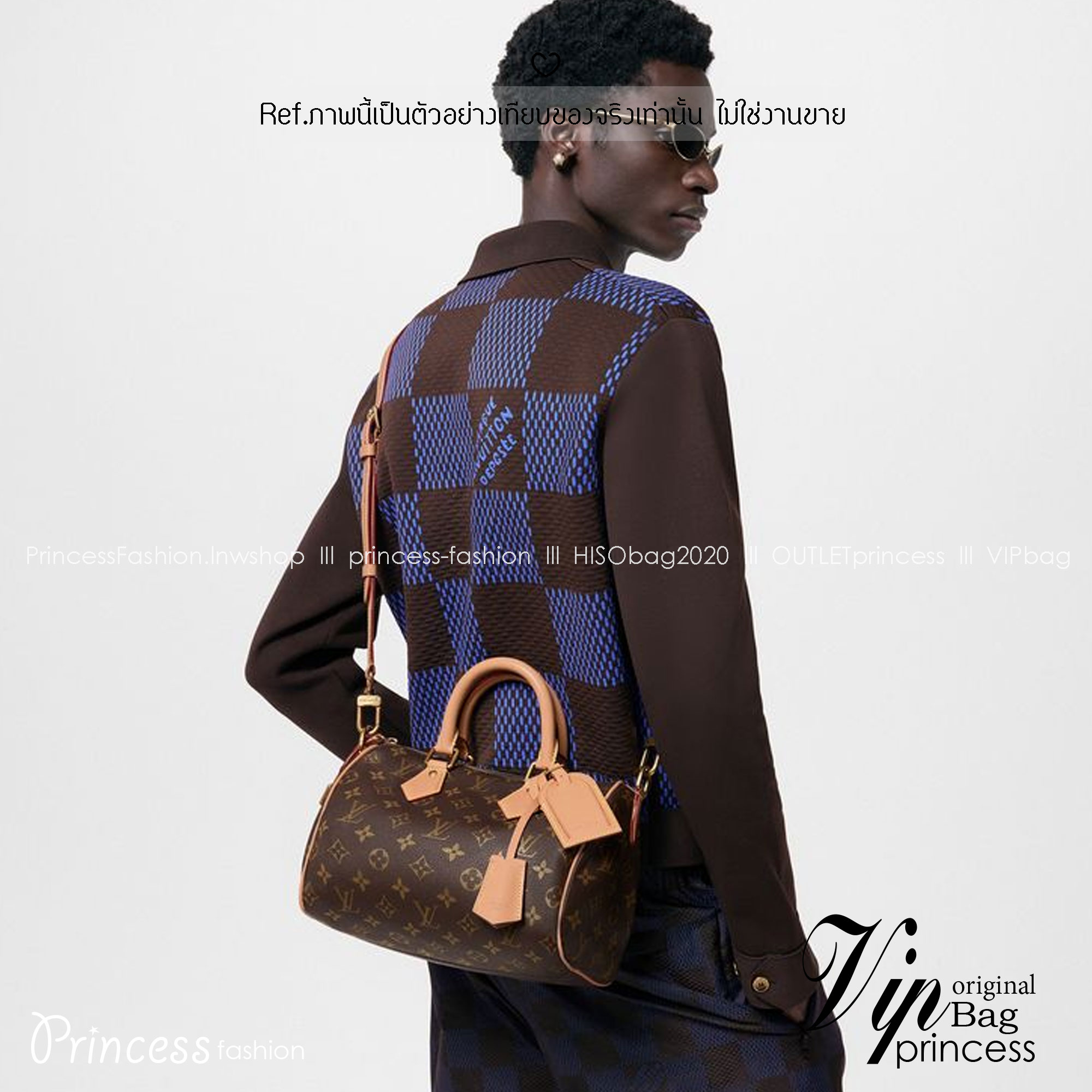 ORI หนังแท้ | LV Speedy P9 Bandoulière 25 Bag กระเป๋าสะพายทรงหมอนสปีดี้ คอลใหม่ล่าสุดหรูหราโดดเด่น รูปทรงใช้งานง่ายสวยตลอดกาล ใช้ได้กับทุกลุค ทุกโอกาส ภายในโล่งกว้างมาก ใส่ของสำคัญได้ครบแน่นอนจ้า