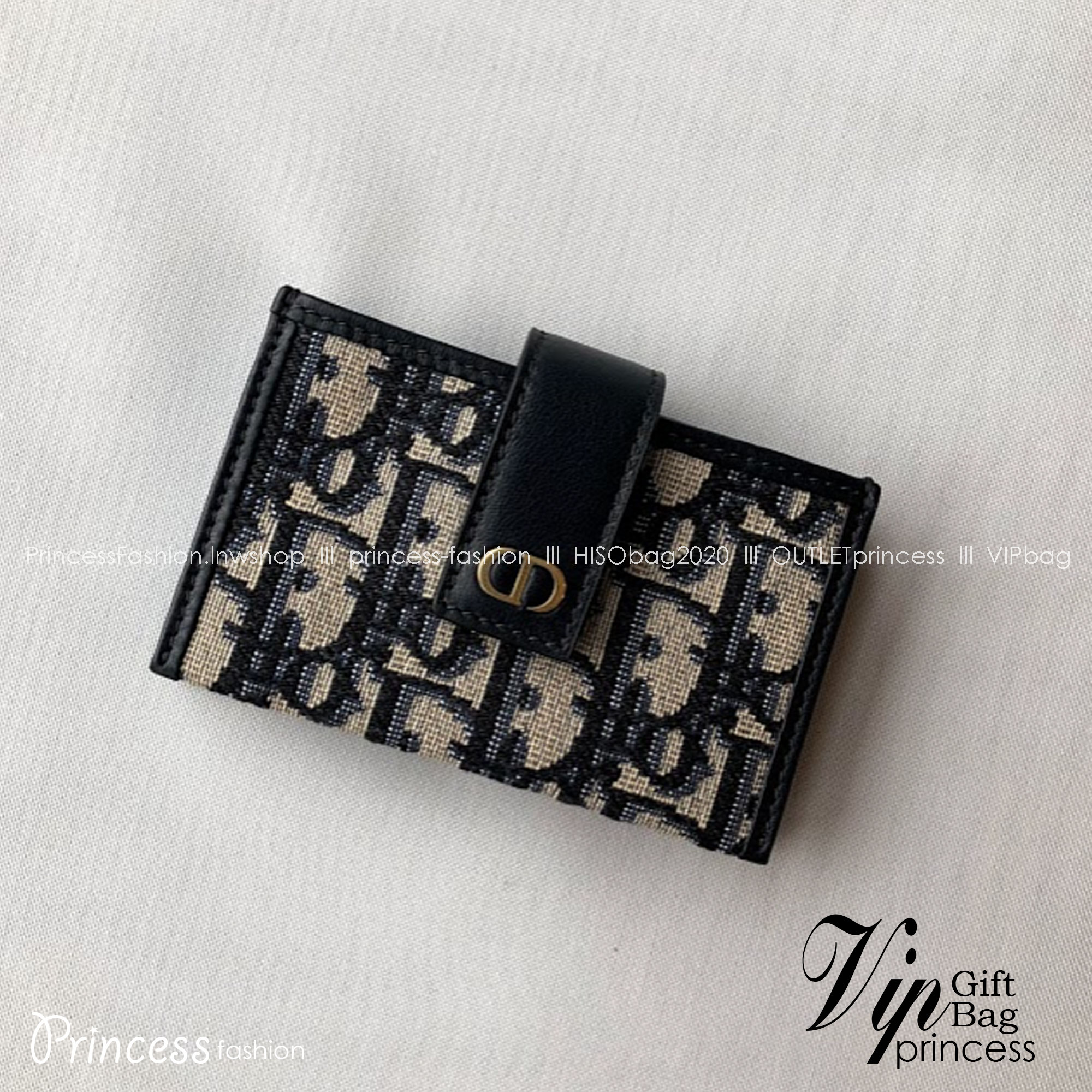 DIOR CARD HOLDER / DIOR Oblique 30 Montaigne monogram 5-gusset cardholder wallet กระเป๋าใส่บัตรแบรนด์หรู เป็นไอเท็มที่จัดสรรความเป็นระเบียบให้คุณได้ง่ายๆ มาพร้อมเสิร์ฟครบเซ็ท