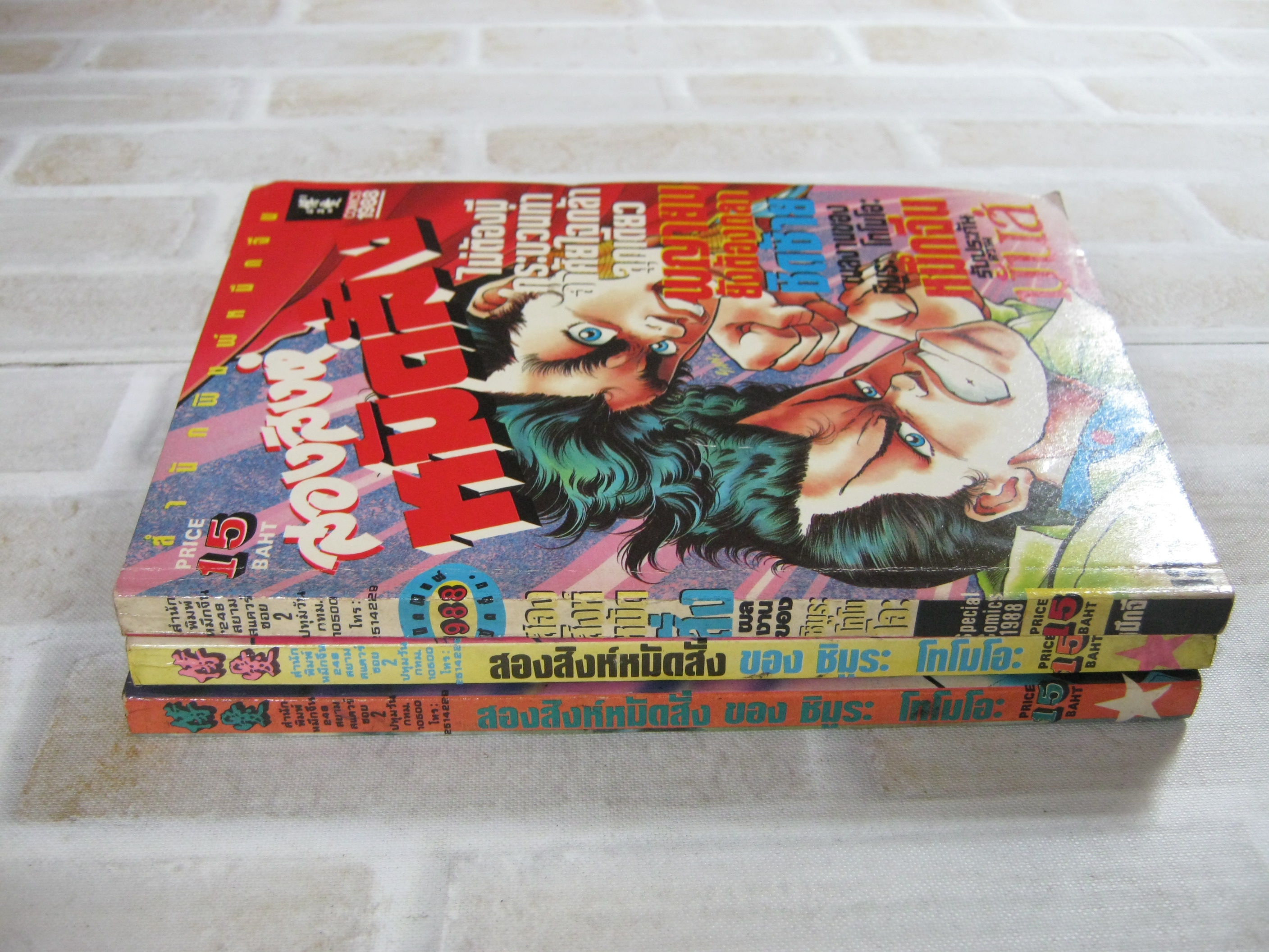 สองสิงห์หมัดสั่ง ชุด เล่ม 1-3