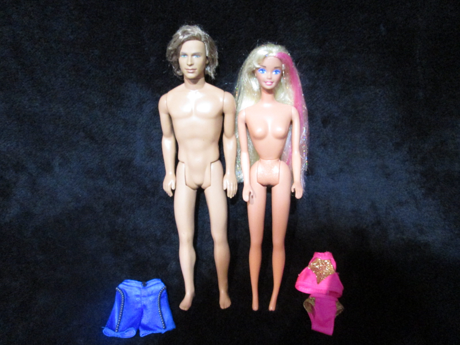 Beach Blast Barbie with Ken_ตุ๊กตาบาร์บี้และเคนแท้มือสองสภาพดี