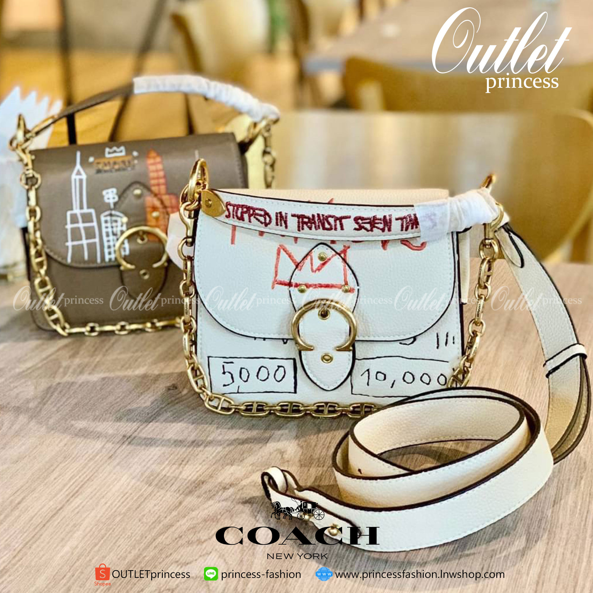 LIMITED EDITION COACH X JEAN-MICHEL BASQUIAT BEAT พร้อมส่งที่ไทย! ผลงานจากศิลปินระดับโลก