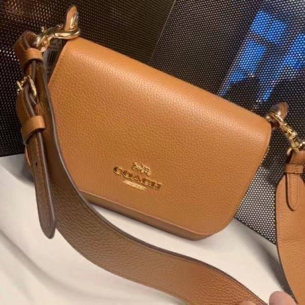 COACH SMALL JES MESSENGER WITH SIGNATURE CANVAS STRAP