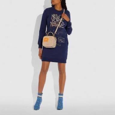 COACH X JEAN-MICHEL BASQUIAT SQUARE BAG