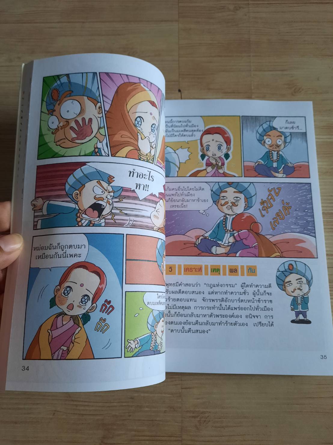 การ์ตูนเสริมตรรกศาสตร์ ถ้าฉันเป็นกษัตริย์โซโลมอน ? Woon Young Ja เรื่อง Kyeol-Han ภาพ ฉัตรชัย ทองกาญจน์ แปล