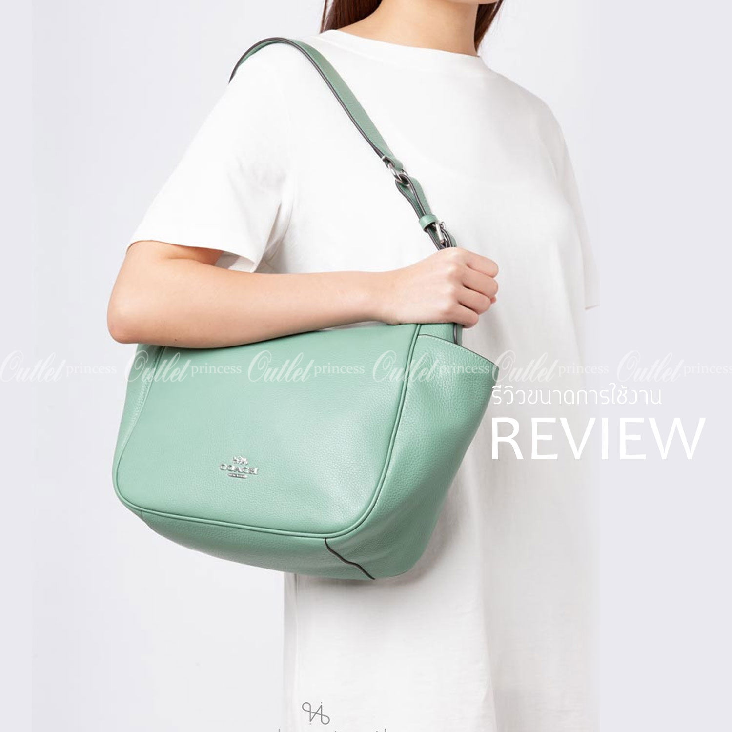 สินค้าออกใหม่ พร้อมคอลเลคชั่นสีใหม่ล่าสุดค่ะ! COACH RORI SHOULDER BAG ((C2855)) พร้อมส่งที่ไทย สวยก่อนใครแน่นอนค่ะ! กระเป๋าสะพายไหล่ หนังแท้ชั้นดีที่สุด หนังนิ่ม ทรงสวย หลงรักแน่นอนค่ะ