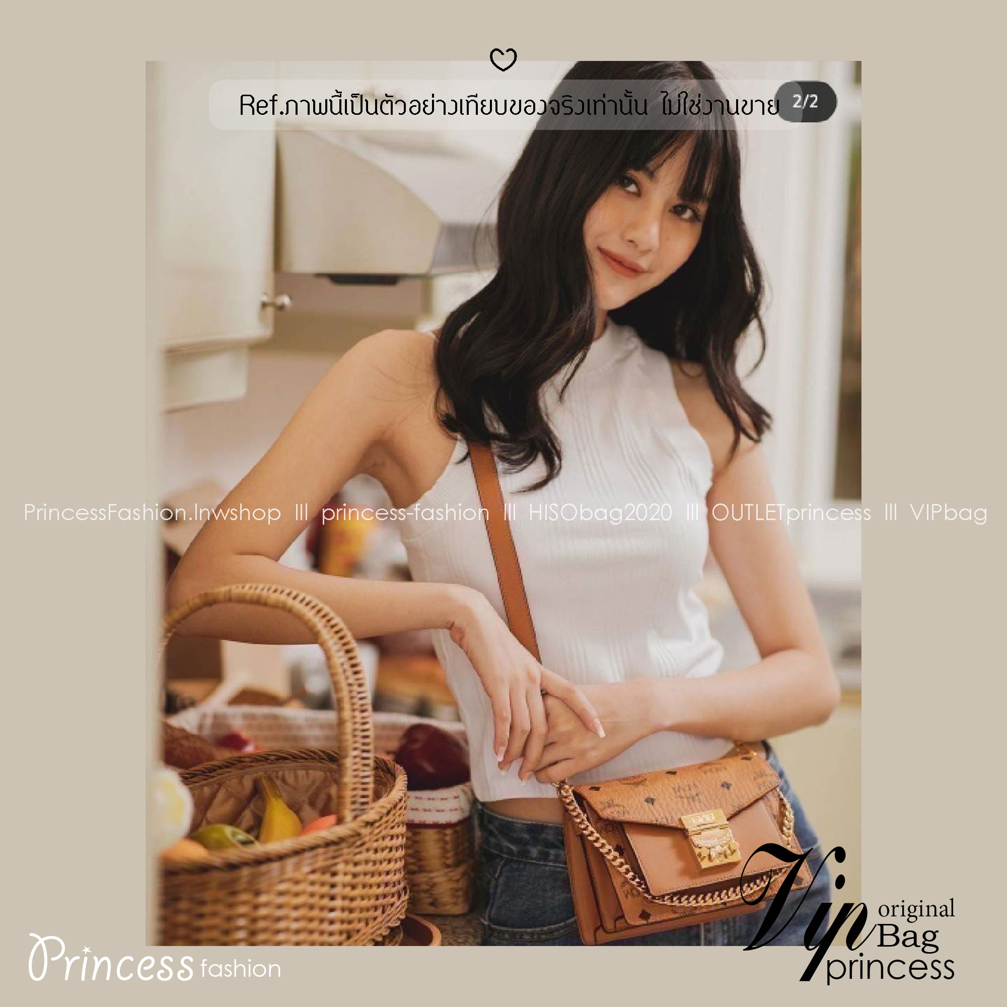 ORI | M.C.M MINI PATRICIA CROSSBODY IN VISETOS กระเป๋าสะพายไซส์มินิ เล็กๆแต่ดีเทลดีงามมาก!! เป็นอีกหนึ่งรุ่นที่หรูเกินตัว ด้วยดีไซน์และขนาดพอเหมาะ สาวๆต้องปลื้มแน่นอน