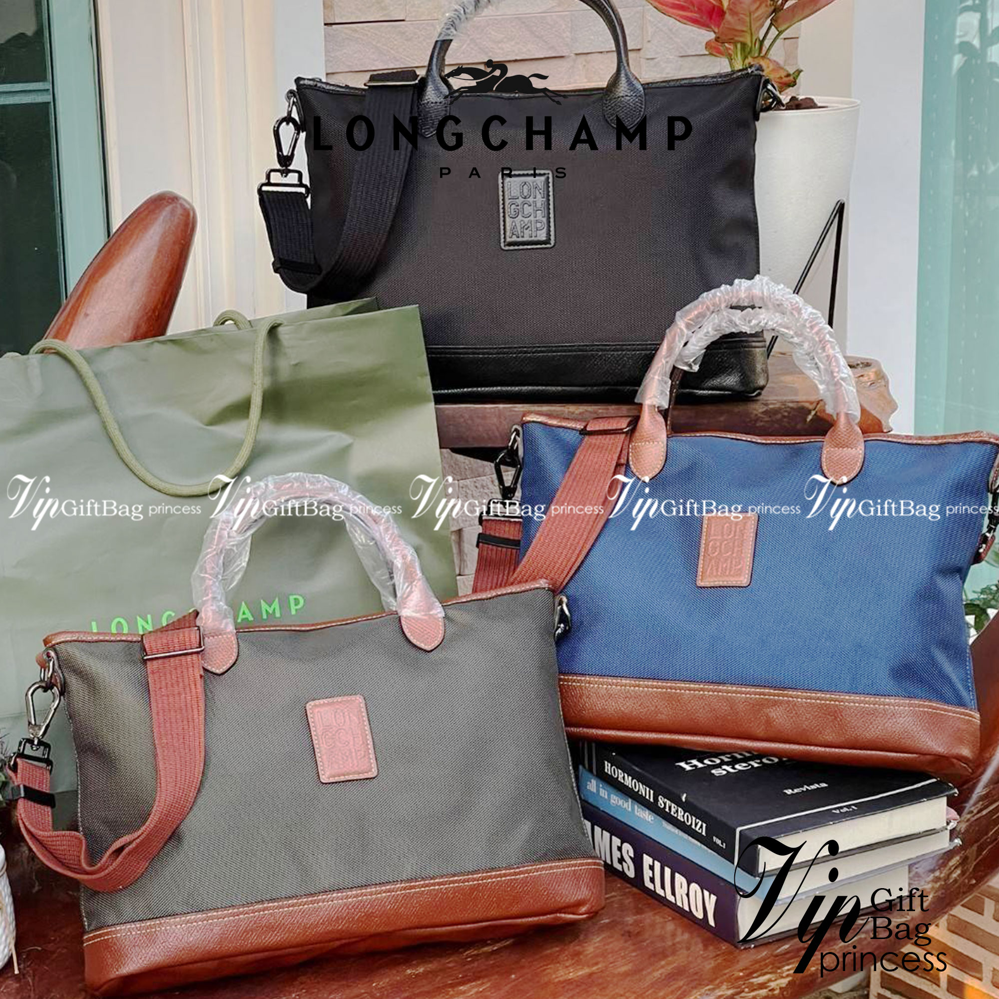 LONGCHAMP BOXFORD TRAVEL BAG M กระเป๋าเดินทางขนาดกลาง มาพร้อมสายสะพายที่สามารถถอดได้ ให้คุณเลือกสะพายไหล่หรือถือได้ มีซิปรูดเปิดปิดกระเป๋าที่ให้คุณมั่นใจได้ว่าคุณจัดเก็บไอเท็มของคุณได้อย่างมิดชิด บ็อคฟอร์ด (BOXFORD) สะท้อนความเป็นเอกลักษณ์ของแบรนด์ที่เปี่