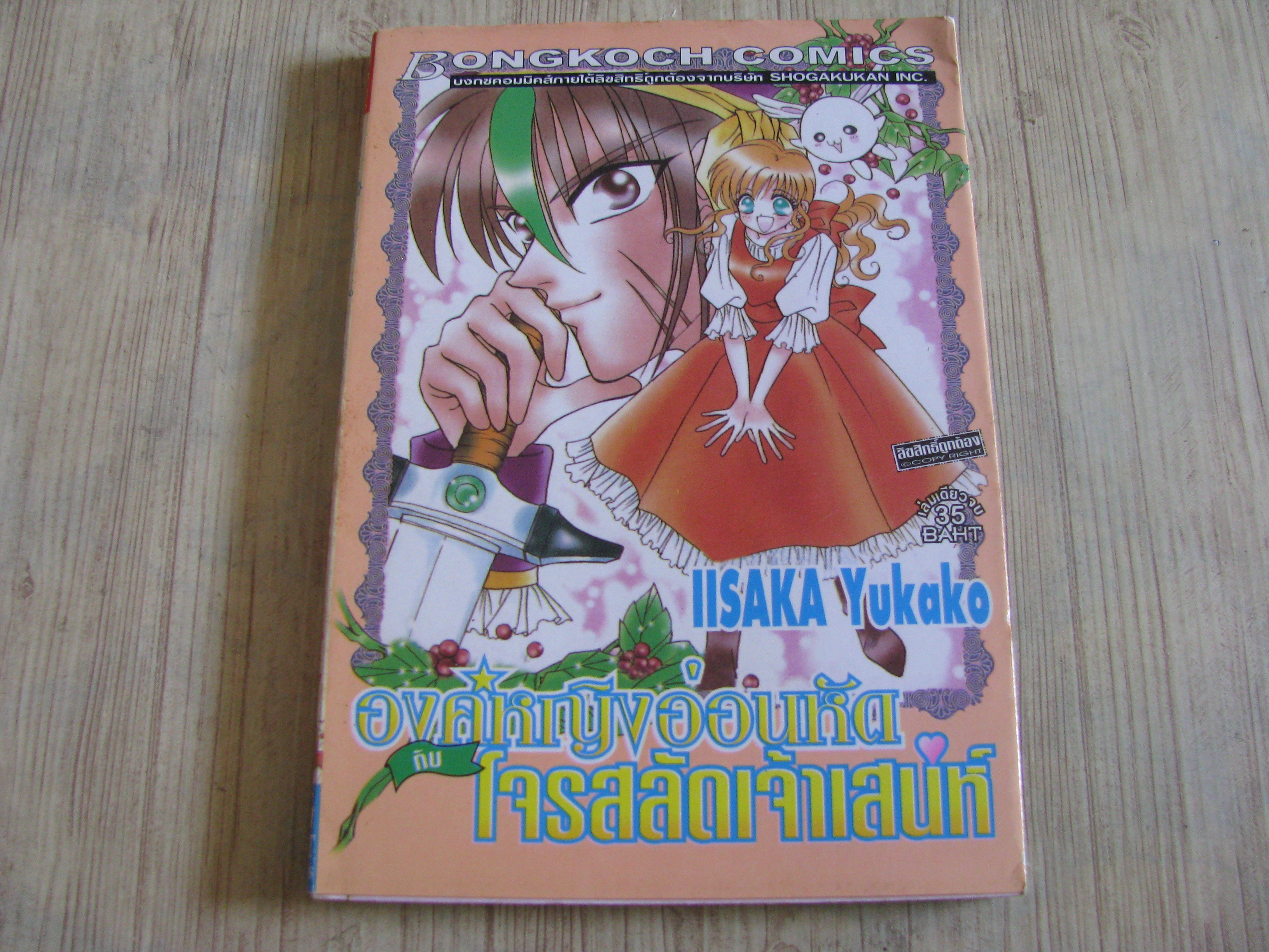 องค์หญิงอ่อนหัดโจรสลัดเจ้าเสน้ห์ เล่มเดียวจบ Iisaka Yukako เขียน