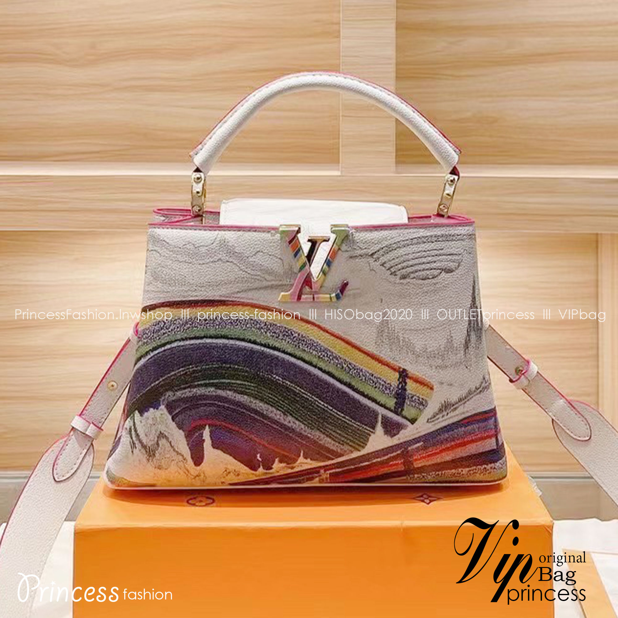 LV Capucines BB Bag Huang Yuxing / LV Bag พร้อมส่ง กระเป๋าถือสุดหรู ดีไซน์ทรงคลาสสิค ดีงามม้ากกกก!! มาพร้อมหูจับในตัว **ราคาพิเศษสุดคุ้ม งานสวยเกินราคาค่ะ