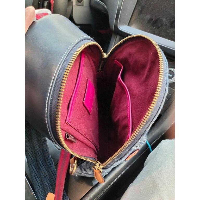 Coach Academy Pack In Signature Chambray