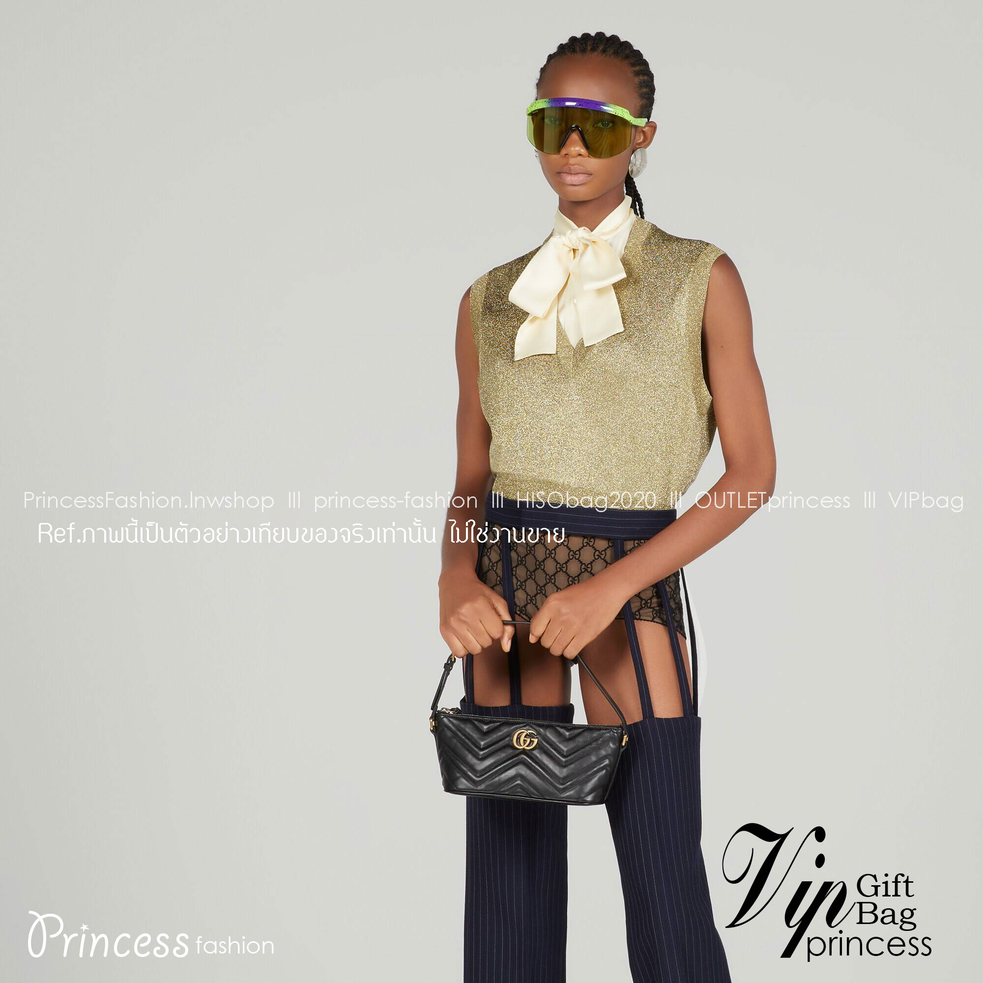 GUCCI GG Marmont shoulder bag / GUCCI Marmont เกรดออริจินอล 1:1 ใช้งานต่างประเทศได้ รุ่นใหม่ล่าสุด