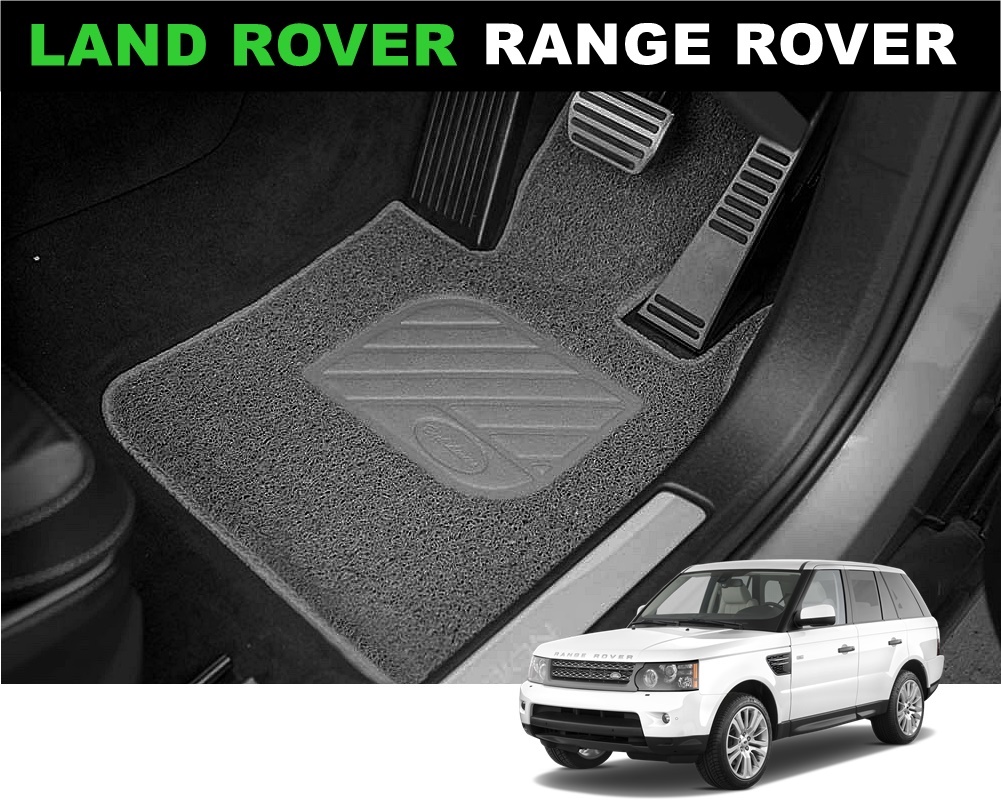พรมดักฝุ่นไวนิล LANDROVER RANGE ROVER พรมดักฝุ่นในรถ แลนด์โรเวอร์ เข้ารูป ตรงรุ่นรถ 3-5ชิ้น