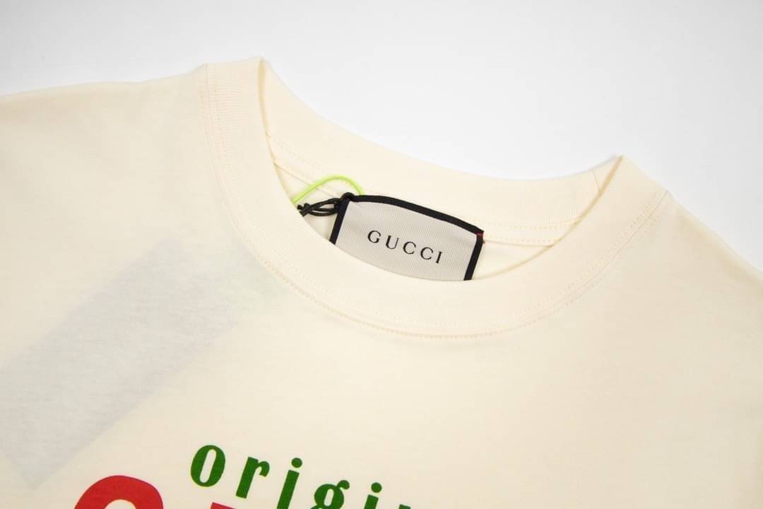 GUCCI T-Shirt / GG T-Shirts เสื้อยืดแบรนด์เนม เสื้อแบรนด์หรู เกรดออริจินอล สลับแท้ ภาพถ่ายจากงานจริง ใช้งานต่างประเทศได้