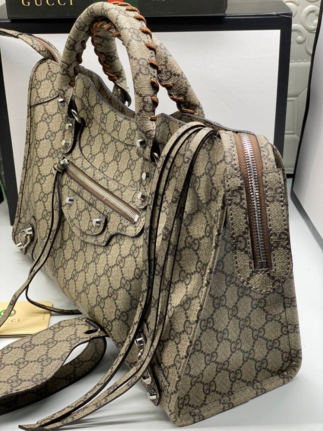 VIP 】หนังแท้ Gucci The Hacker Project medium Neo Classic bag พร้อมส่งที่ไทย