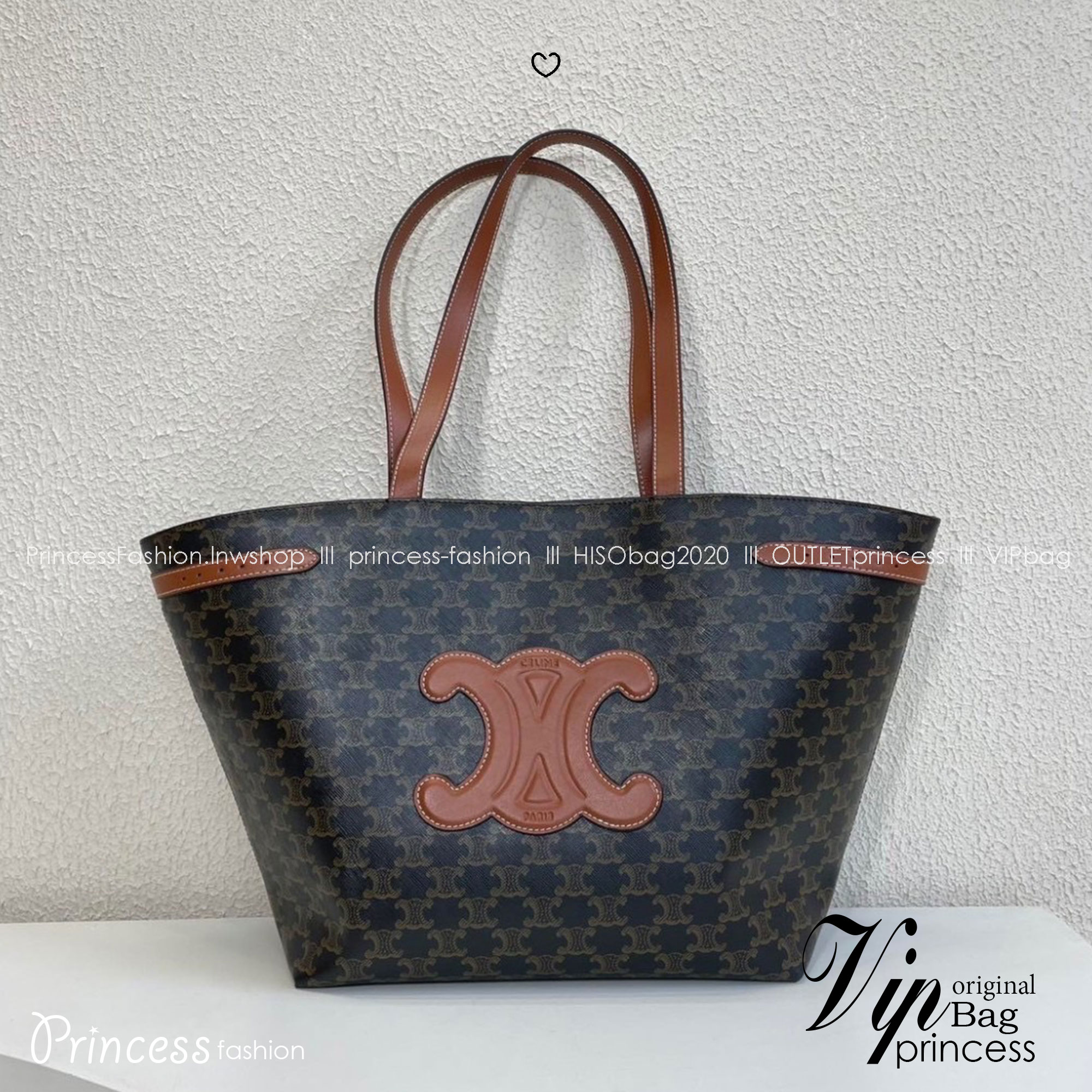 ELINE MEDIUM CABAS ANAÏS CUIR TRIOMPHE in Grained / Celine Tote Bag กระเป๋าสะพายทรงโท้ท ใบใหญ่จะสัมภาระได้เยอะ สวยคลาสสิค เกรดออริ 1:1