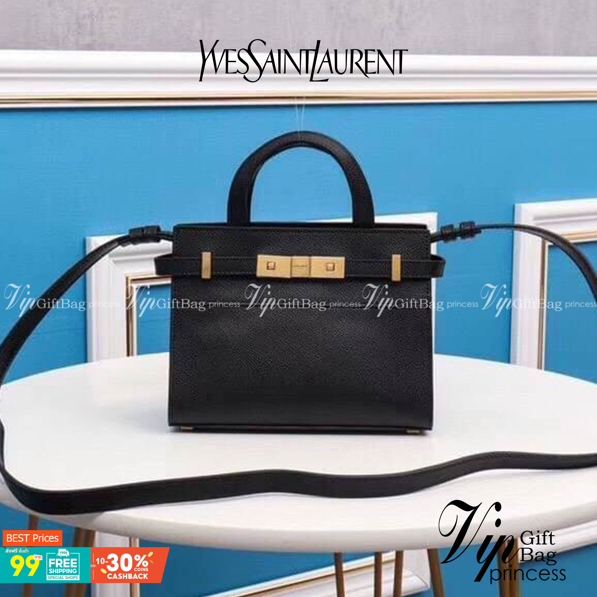 SAINT LAURENT MANHATTAN NANO SHOPPING BAG IN BOX ไม่เคยผิดหวังจริงๆ!! กับรุ่นที่สาวๆรู้กัน ดีไซน์เรียบหรู โดดเด่นด้วยโลโก้ด้านหน้า เพิ่มดีเทลความผู้ดี วัสดุหนังแท้ทนทาน สวยทุกมุม!! แนะนำห้ามพลาดเลยจ้า!!