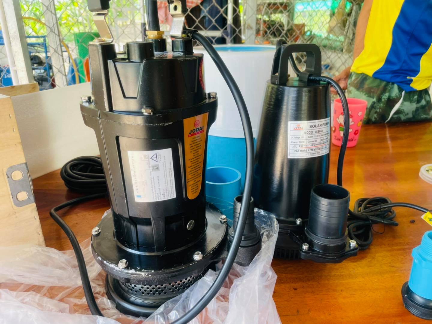 ชุด Solar Pum ปั้มจุ่ม 2 นิ้ว สำหรับงานเกษตร สูบน้ำเข้าสวนปาล์ม สวนผลไม้