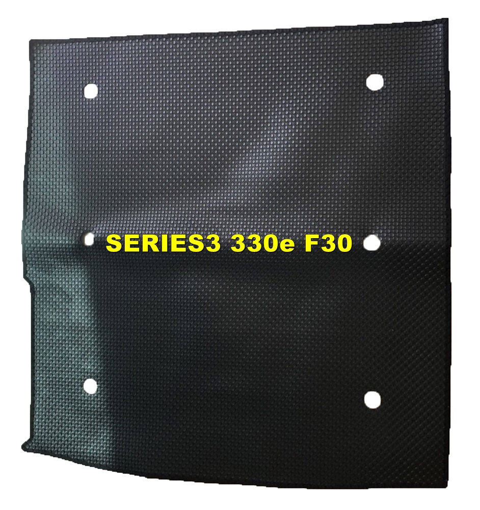 แผ่นปูท้ายรถ BMW SERIES 3 330e F30 ปี2016-20 ทนทาน เข้ารูป กันน้ำ กันฝุ่น กันเปื้อน