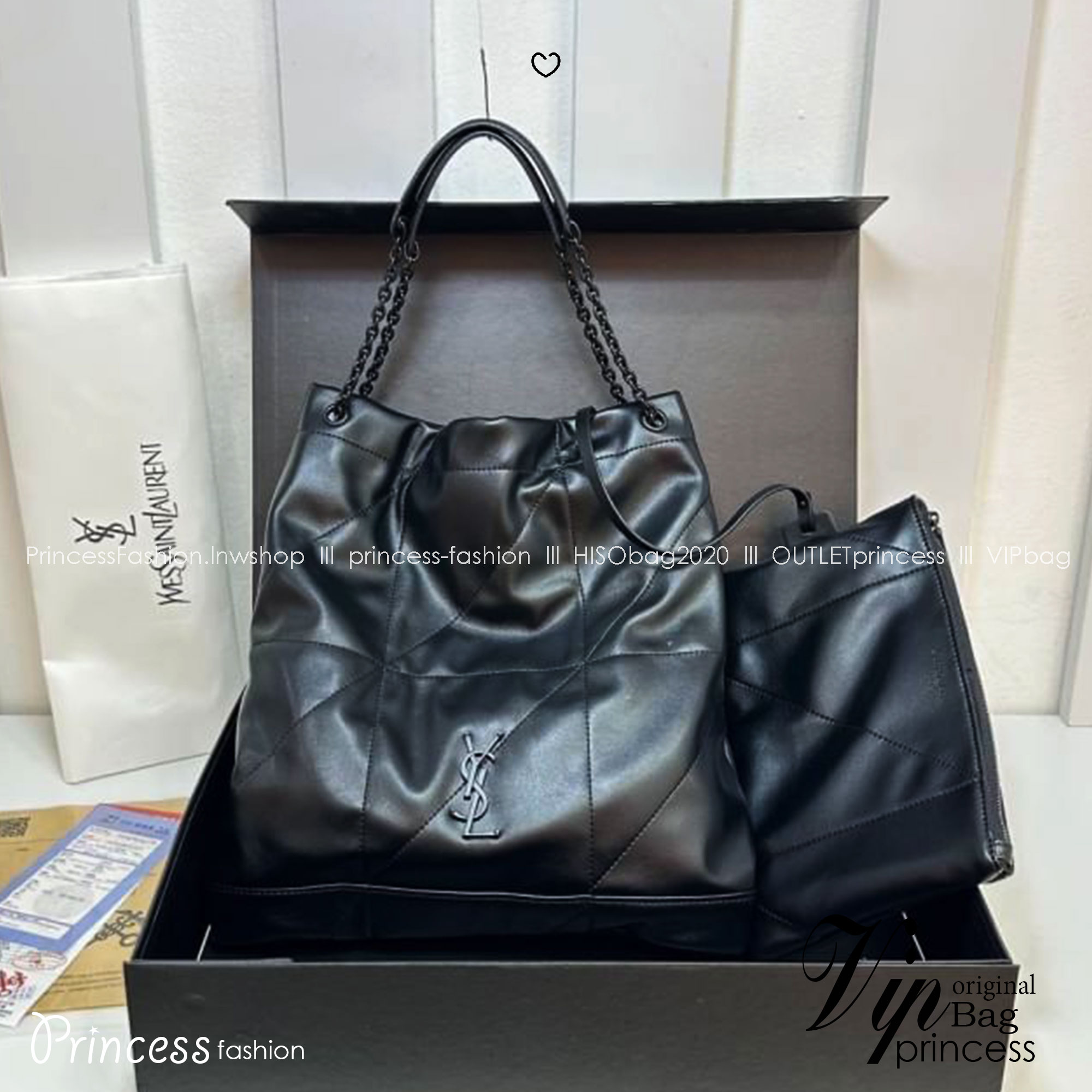 YSL JAMIE 4.3 POCHON / YSL TOTE BAG กระเป๋าสะพายทรงโท้ทรุ่นใหม่ ใบใหญ่งานหนังเต็มใบ รูปทรงใช้งานง่าย ด้านในกว้างมาก จุของได้เยอะ แถมใบลูกไว้ใส่ของจุกจิกได้อีก คุ้มค่าที่สุด