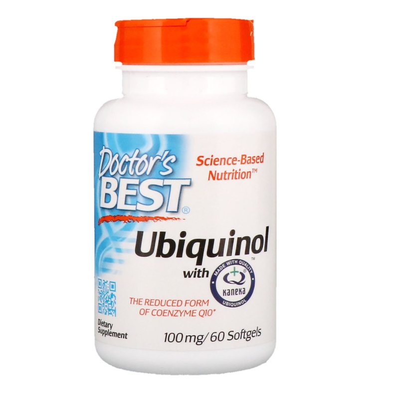 (Pre-order) Doctors Best Ubiquinol with Kaneka 100 mg 60 Softgels