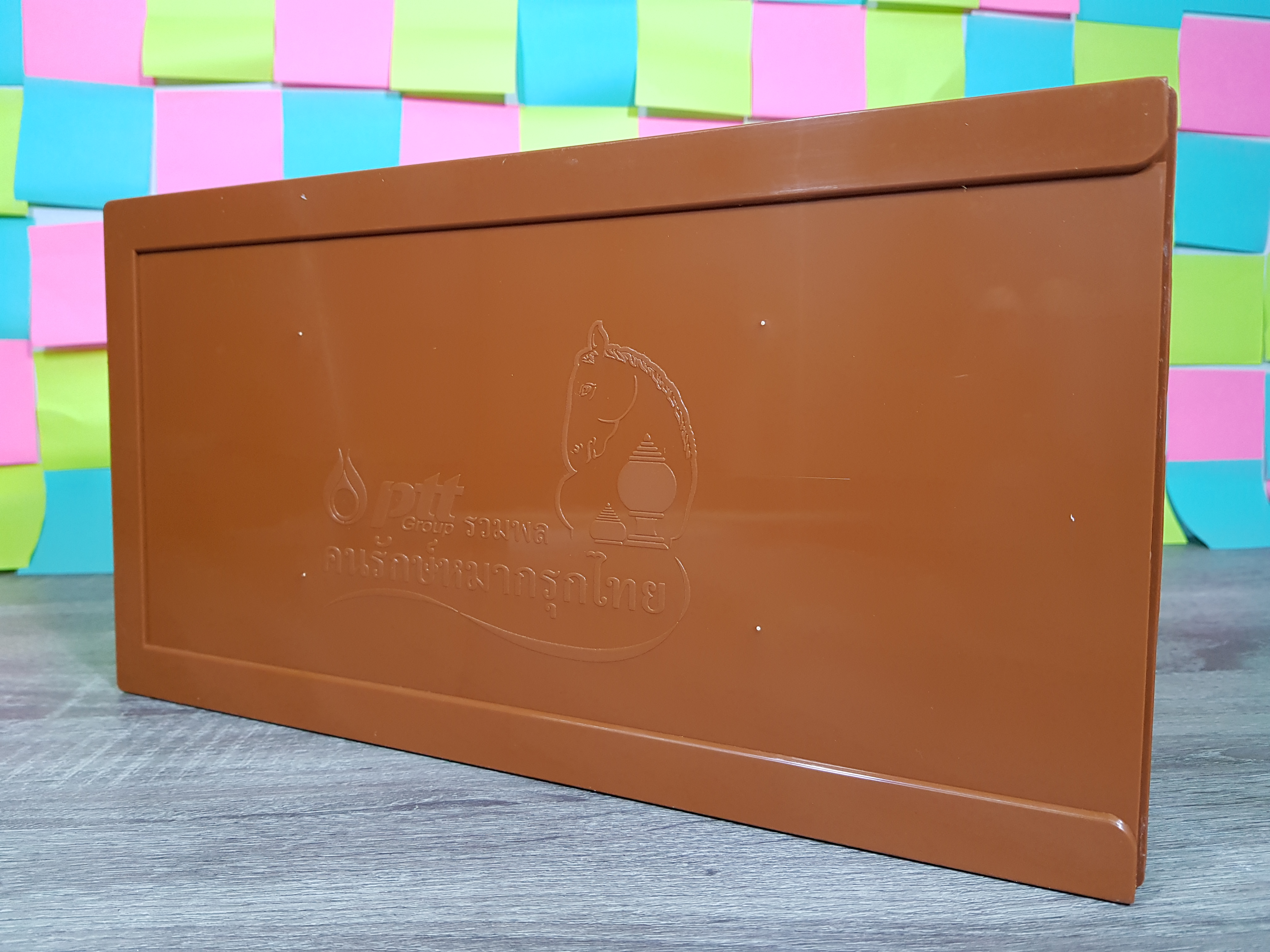 ตัวหมากรุกไทยพลาสติกเกรดพรีเมี่ยมพร้อมกระดานช่อง4x4cm.