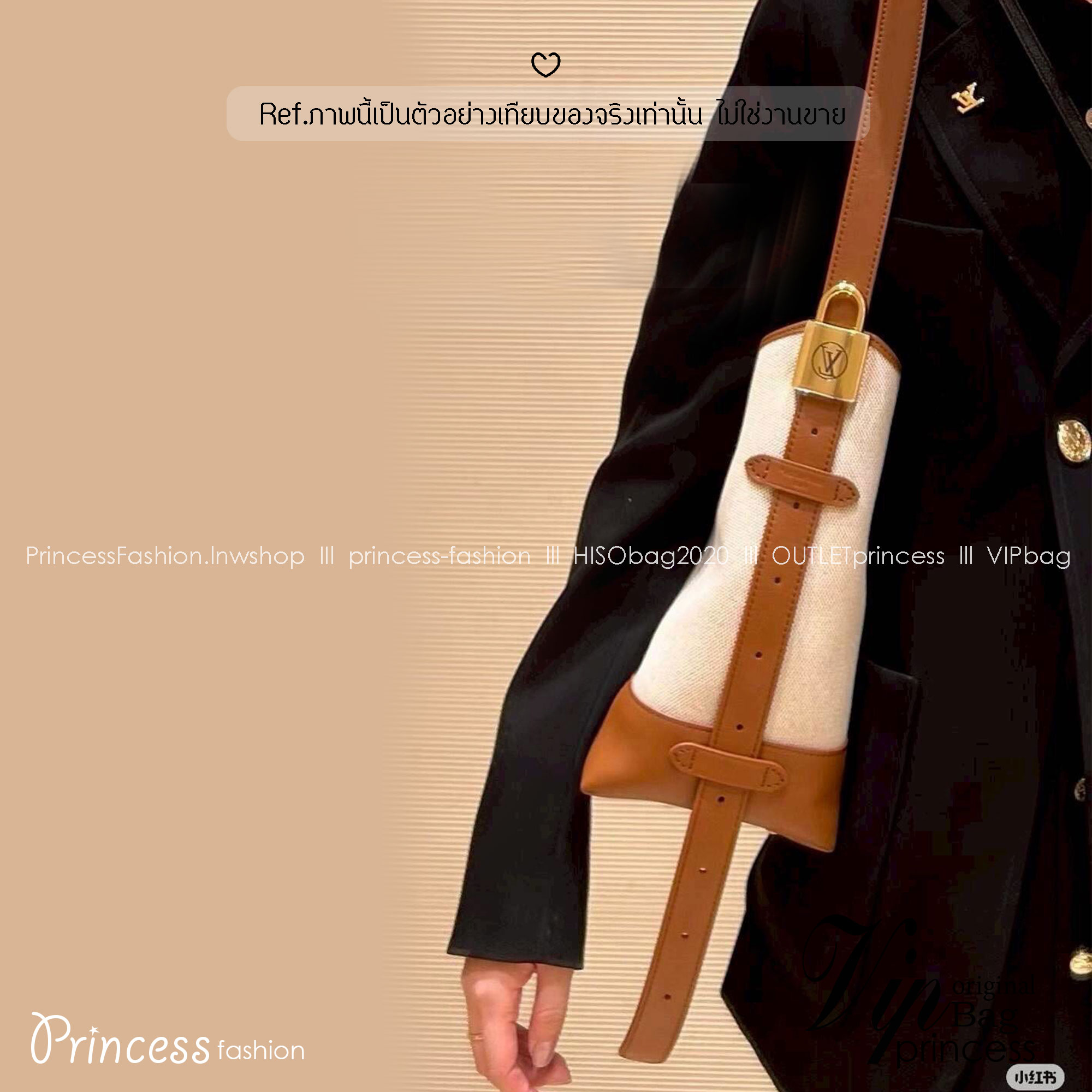 LV Low Key Hobo PM Bag กระเป๋าสะพายทรงโท้ทรุ่นใหม่ งานคอตตอนแคนวาส เผยความเรียบหรูมีระดับด้วยรูปทรงเรียบง่ายและงานฝีมือประณีตไร้ที่ติ ประดับแม่กุญแจสัญลักษณ์สุดไอคอนิก