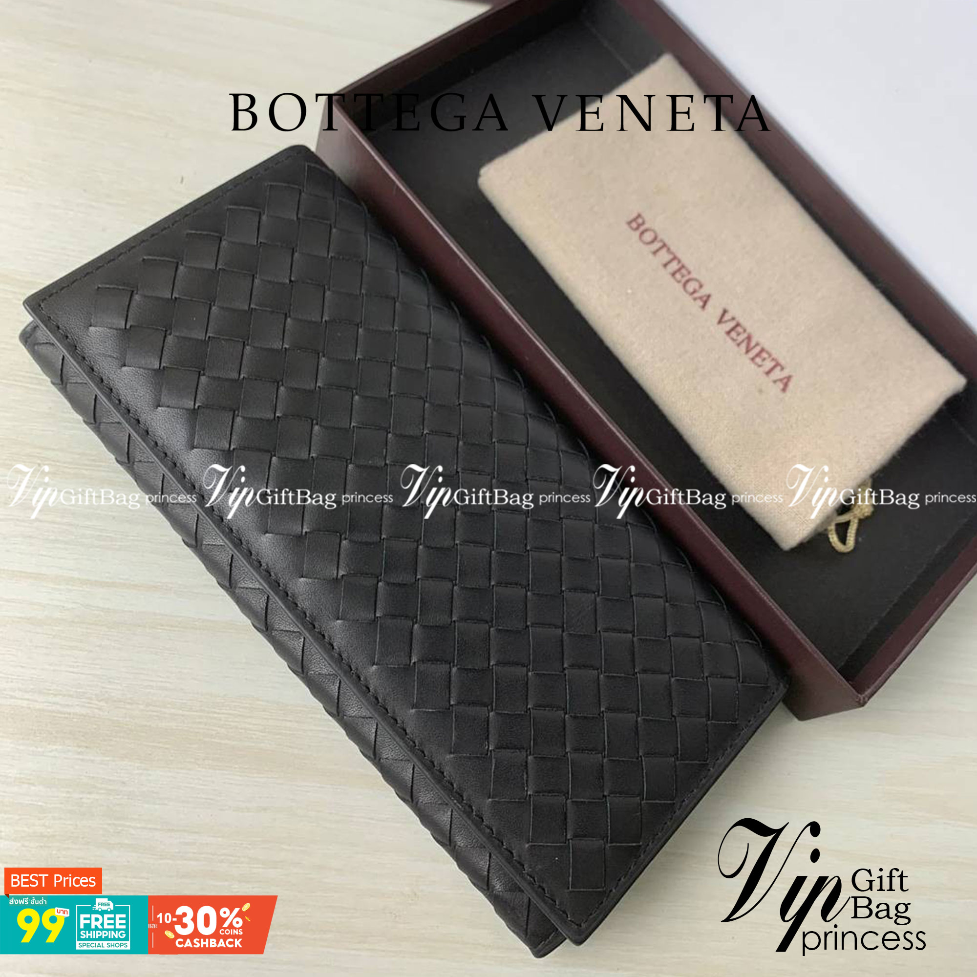 VIP 】♥️ BOTTEGA VENATA LONG WALLET กระเป๋าสตางค์ใบยาว รุ่นตามหา งานหนังแท้สวยมากนะคะ ใช้ทนทานได้นานคุ้มเลยค่ะ ภาพสินค้าถ่ายจากงานขายจริง พร้อมส่งที่ไทยราคาสุดคุ้มห้ามพลาดค่ะ!