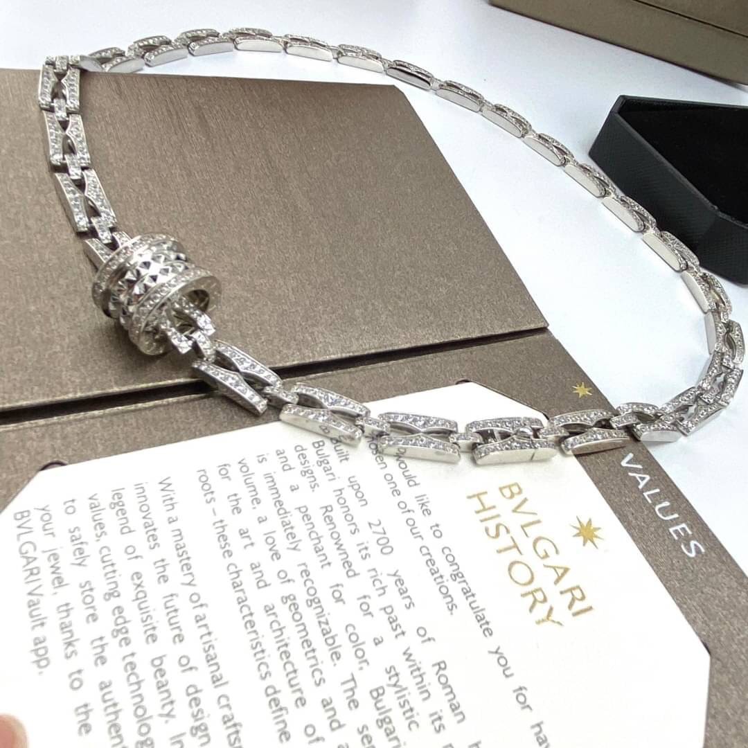 BVLGARI Necklace B.zero1 46cm สร้อยคอบุลการี ภาพสินค้าถ่ายจากงานขายจริง