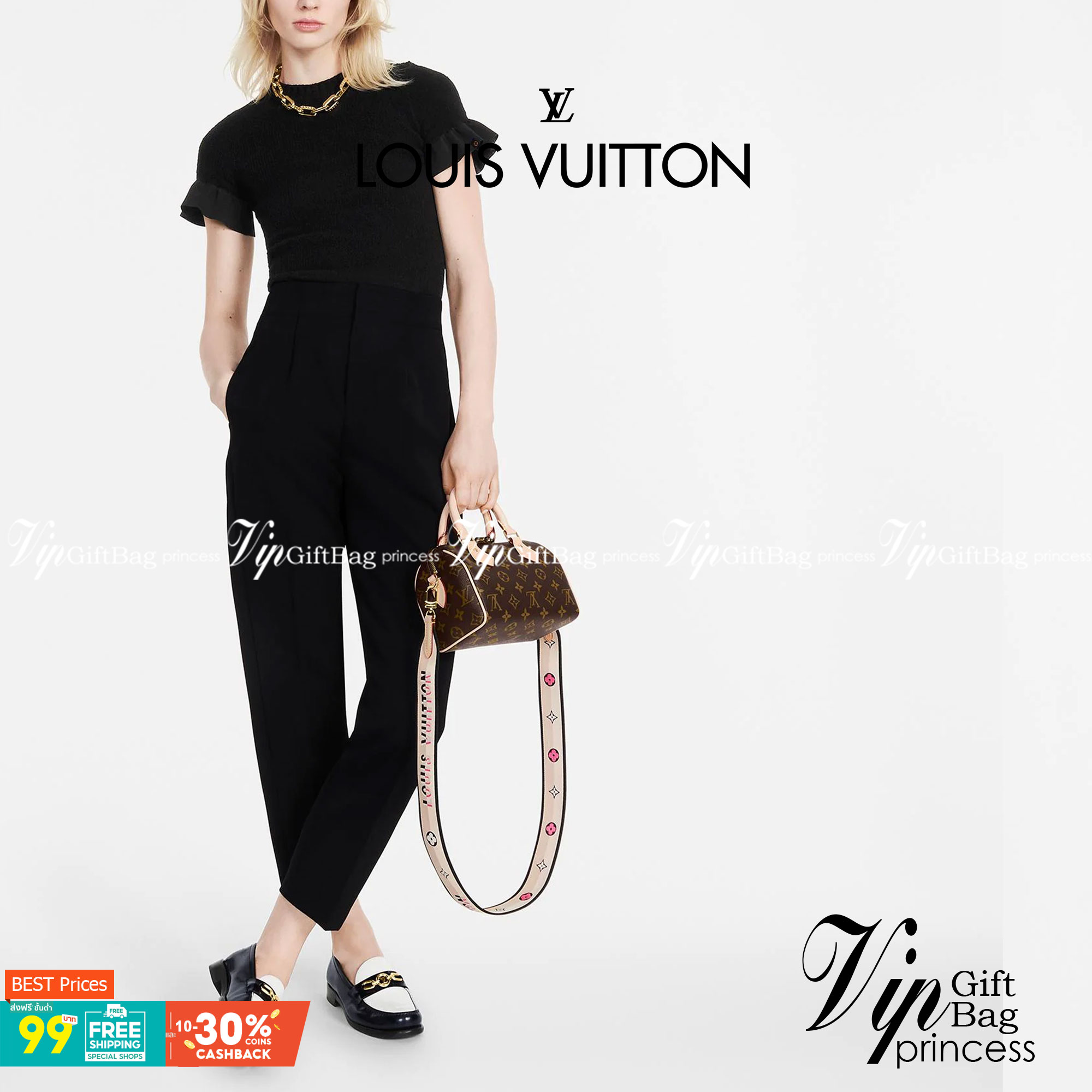 หนังแท้ LOUIS VUITTON POCHETTE SPEEDY BANDOULIÈRE 20 มาพร้อมสายผ้า มีให้เลือก2 สี ถ่ายสดจากสินค้าจริง ขนาดน่ารัก เป็น every look ที่หรูหรามากค่าา