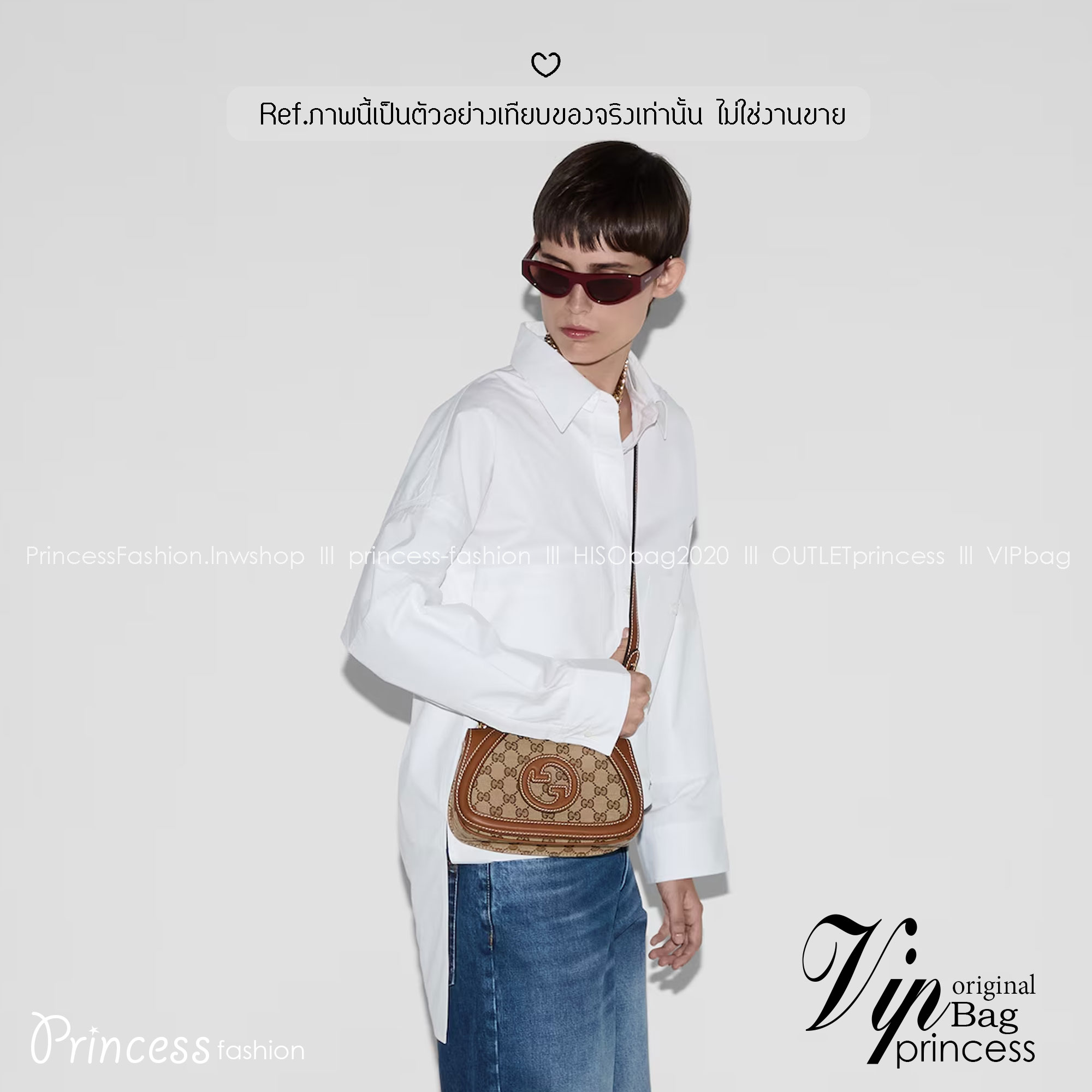 Gucci Blondie mini shoulder bag กระเป๋าสะพายรุ่นใหม่สุดไอคอนนิก ไซส์มินินน่ารักน่าใช้ ดีไซน์วินเทจยุค 70 เป็นความหรูหราที่สามารถใช้งานได้จริง