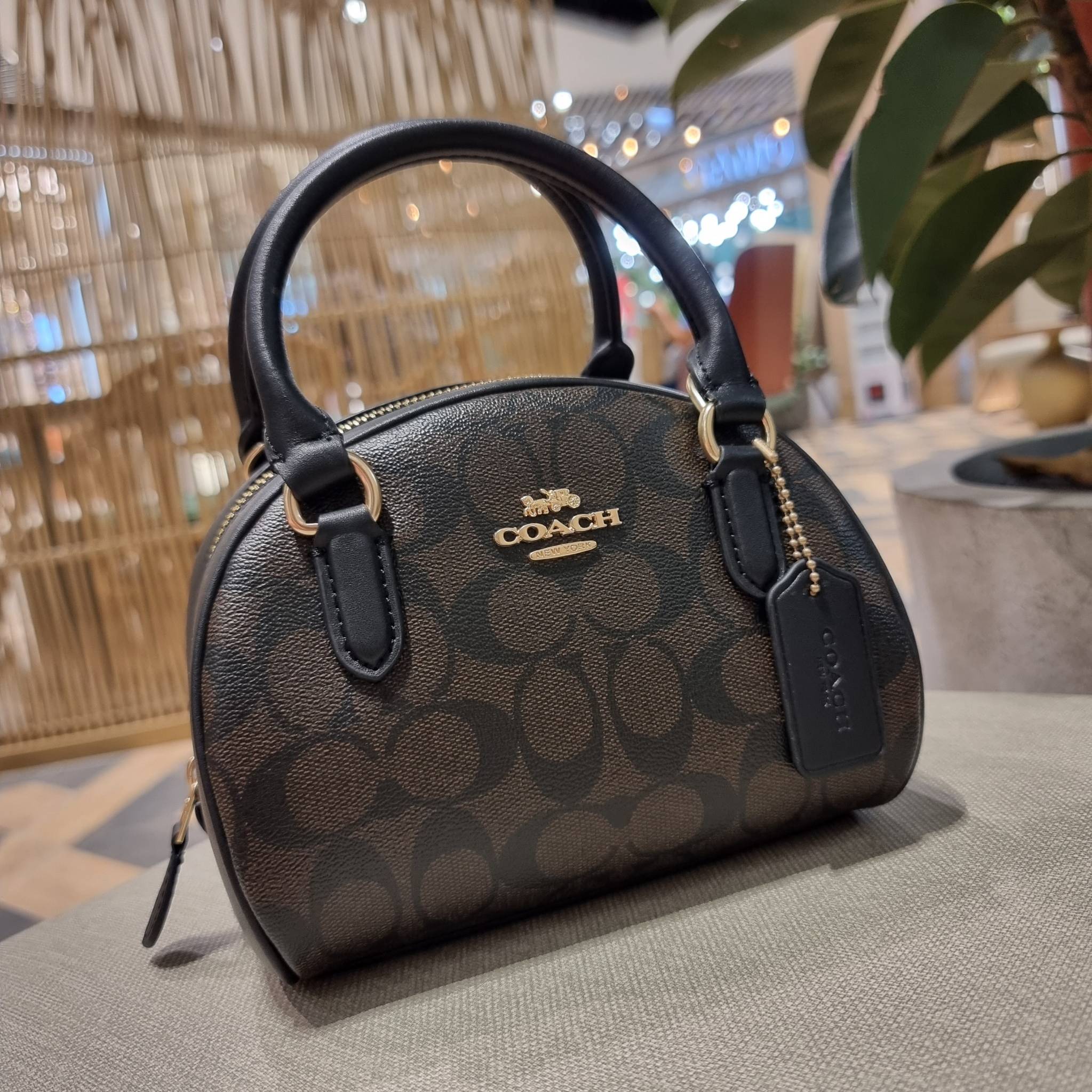 COACH SYDNEY SATCHEL BAG CA202 CA591 CB596 ใหม่ล่าสุด กับคอลที่สาวๆต้องหลงรัก กระเป๋าสะพายทรง satchel ที่มีรูปทรงดึงดูดสายตา สวยแรกเห็น วัสดุหนัง crossgrain พร้อมหูจับในตัว เปิด-ปิดด้วยซิป ภายในโล่งกว้าง ขนาดกำลังดี มีสายครอสให้ ปรับได้ตามชอบ ใบจริงลูกคุณ