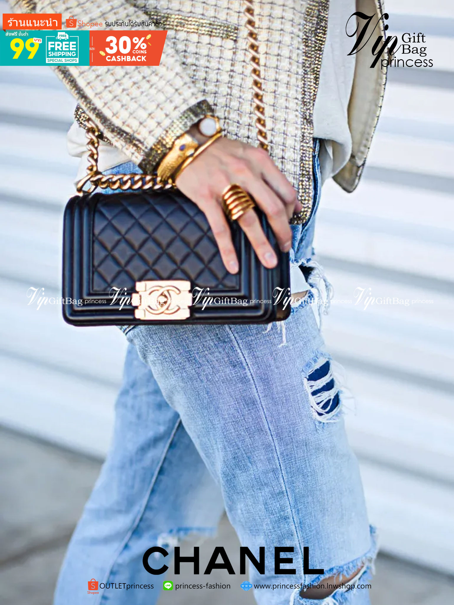 VIP 】หนังแท้ CHANEL BOY Mini Caviar Leather Silver/Gold กระเป๋าสะพายรุ่นยอดนิยมตลอดกาล หนังคาเวียร์อย่างดี อะไหล่เงินและทองรมควัน หรูหรามาก รุ่นนี้ไม่ต้องพูดเยอะ ขายดีตลอดปีเข้าเพิ่มไม่เคยพอเลยค่าา พร้อมส่งแล้ววน้าา สาวๆ จัดด่วนค่าา