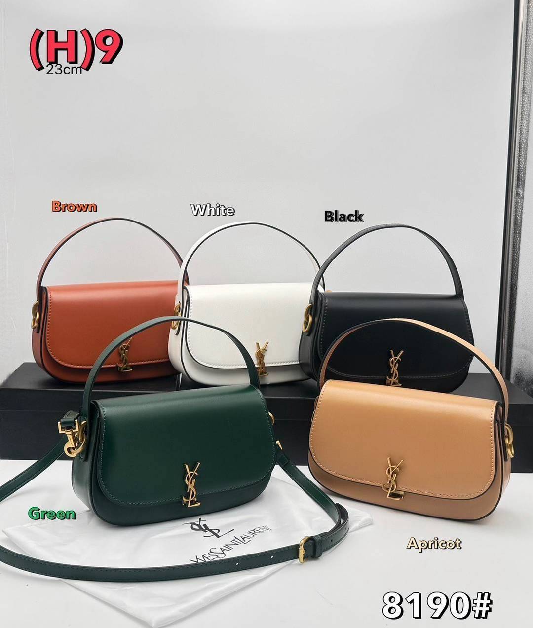 YSL Voltaire in box ไอเท็มขึ้นแท่นสวยเรียบหรูลักชู the best seller!! กระเป๋าสะพายรูปทรงโค้งมน งานหนังเรียบโดดเด่นด้วยโลโก้สีทอง เป็นใบที่น้อยแต่มากสวยคมทุกมิติจริงๆ ค่ะ