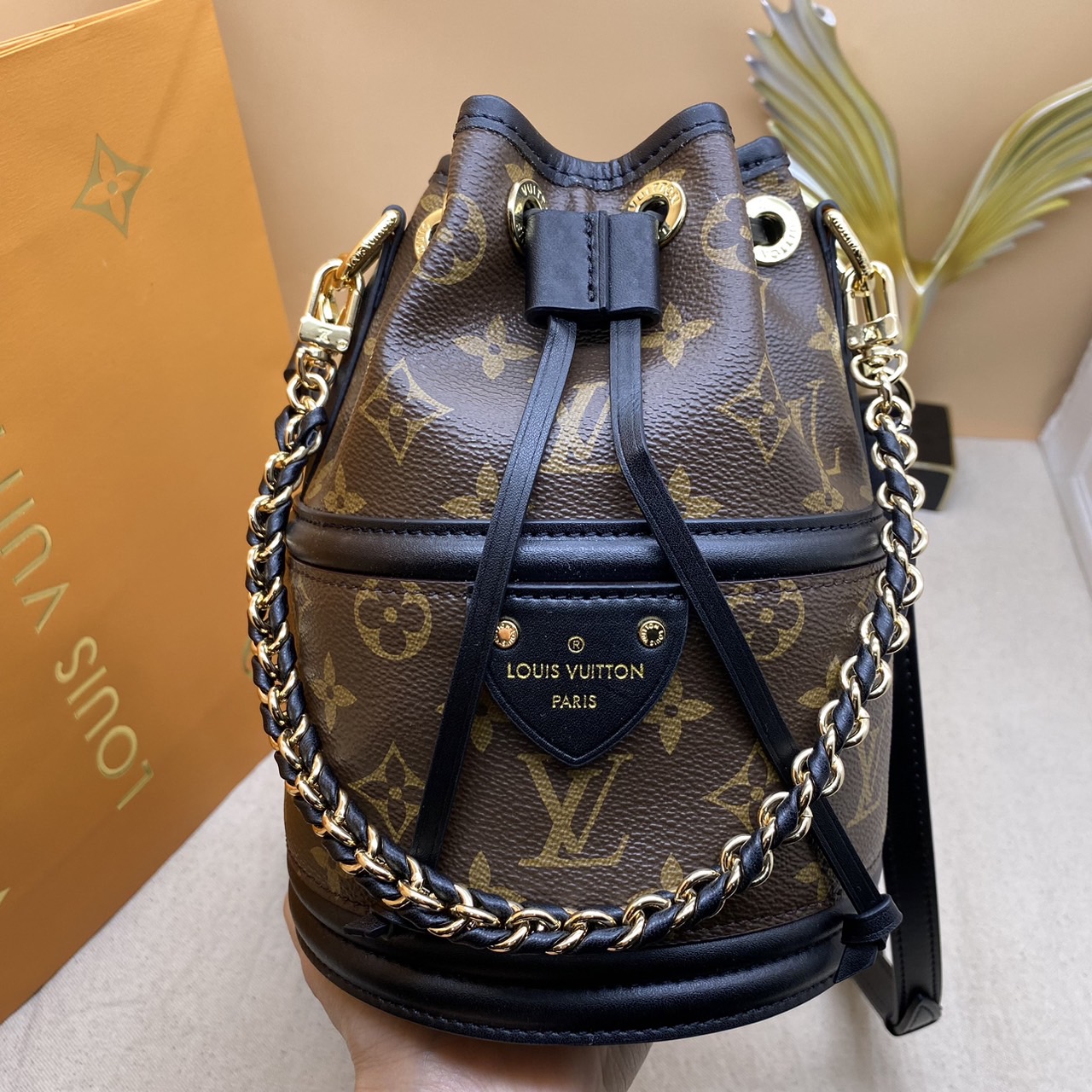 LV Bucket Bag 16cm 💖เกรดออริ 1:1 สลับแท้ ใช้งานต่างประเทศได้ ภาพถ่ายจากงานจริง