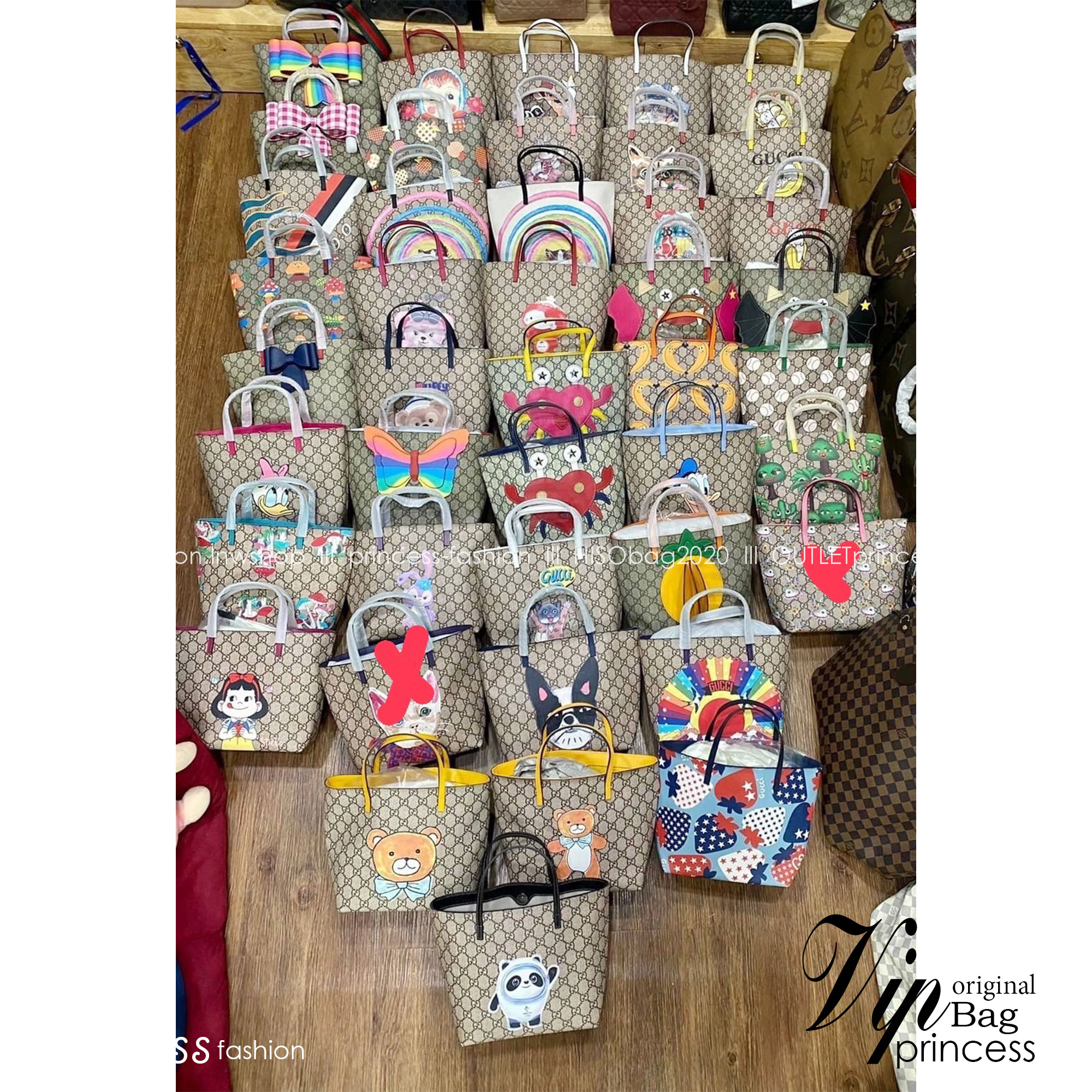 GUCCI Children's tote bag / Gucci kid tote / Gucci bag พร้อมส่งสต๊อกแน่น กับกระเป๋าโท้ทคิดท์ ไซส์น่ารักน่าใช้ ฮอตไม่หยุด เด็ดทุกดีไซน์ มีลายเข้าใหม่มากกว่าในรูปนะคะ **สินค้าเกรดออริจินอล 1:1 สลับแท้ งานสวยตามรูป ภาพถ่ายจากงานขายจริง ใช้งานต่างประเทศไ