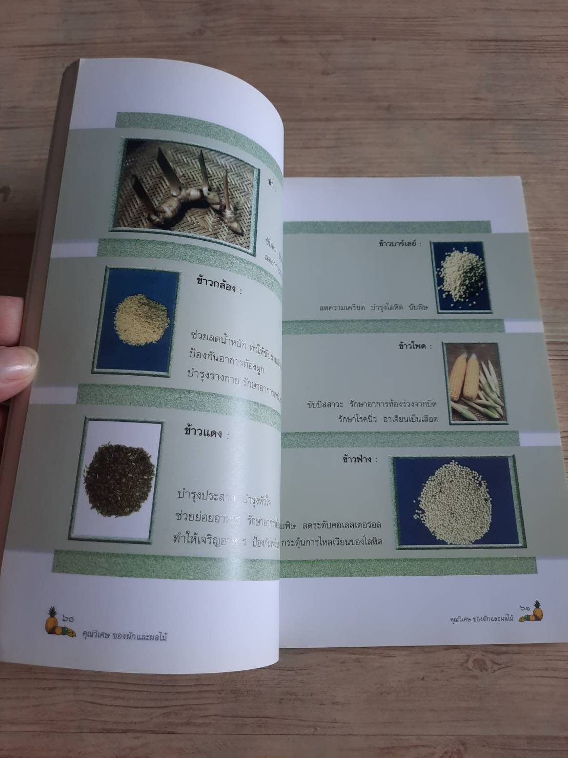 คุณวิเศษของผักและผลไม้ พิมพ์ครั้งที่ 2 ช่อทิพยวรรณ พันธุ์แก้ว เรียบเรียง