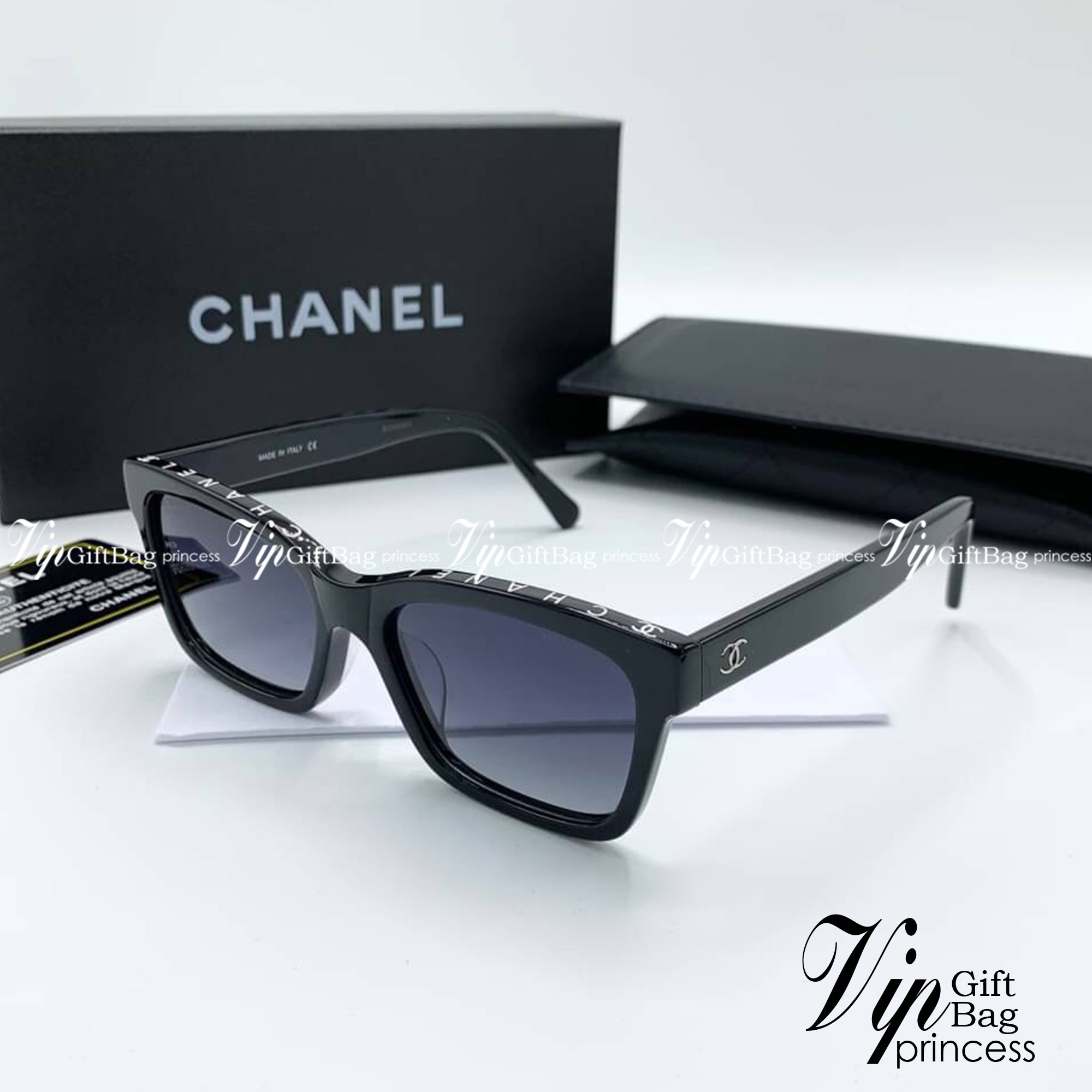 CHANEL SUNGLASSES แว่นตากันแดดชาแนล เกรดออริจินอล 1:1 งานสวยสุด คุณภาพดี Hi-quality กันแดดเต็มประสิทธิภาพ UV protection ภาพถ่ายจากสินค้าจริง