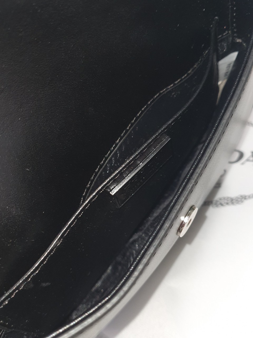 Prada งานพรีเมี่ยมกิ้ฟท์จากเคาเตอร์ต่างประเทศ PRADA CLEO BRUSHED LEATHER SHOULDER BAG WITH FLAP