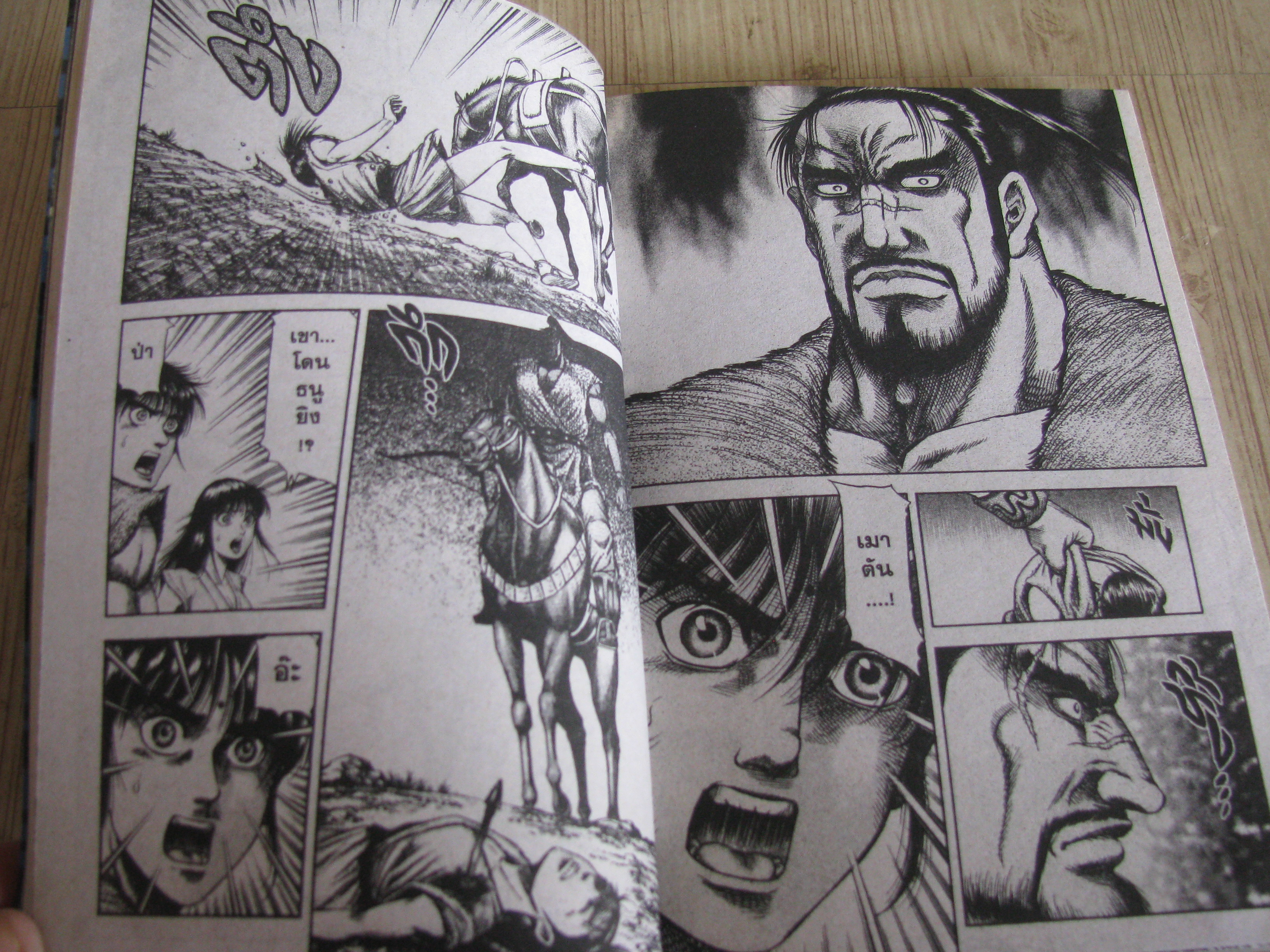 มังกรอหังการหมาป่าคะนองศึก ชุด เล่ม 1-37 (ขาดเล่ม 7,8,12,22,23,30,36) สภาพสะสม