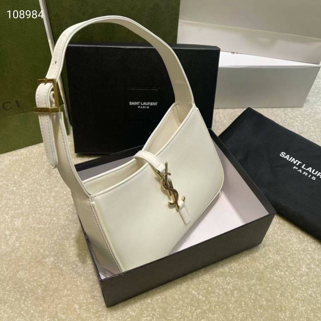 VIP 】หนังแท้ YSL SAINT LAURENT Le 5 à 7 leather shoulder bag