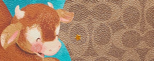 ของแท้ Coach LUNAR NEW YEAR FIELD TOTE IN SIGNATURE CANVAS WITH OX