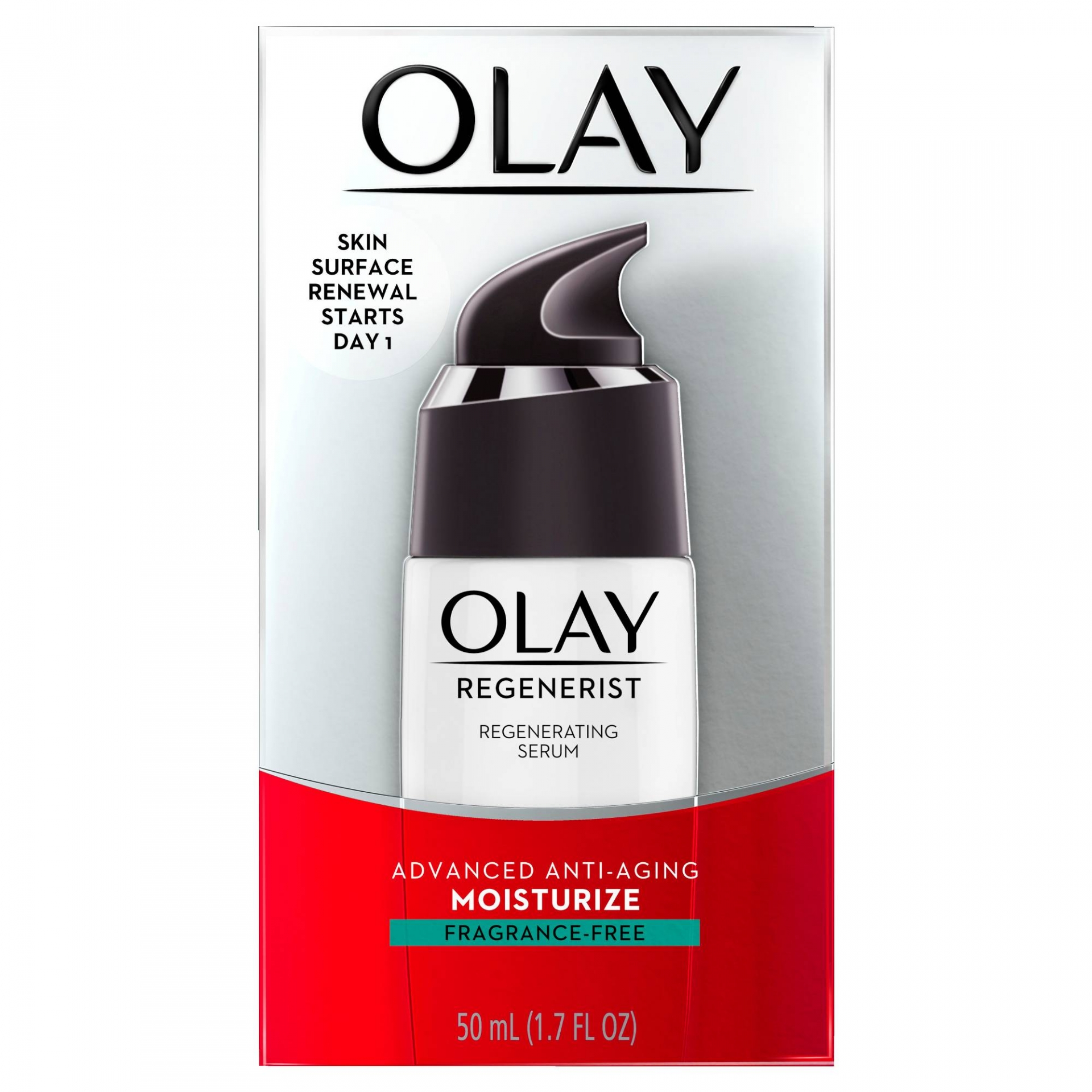 (Pre-order) Olay Regenerist Daily Regenerating Serum, Fragrance Free 1.7 oz (50 ml)