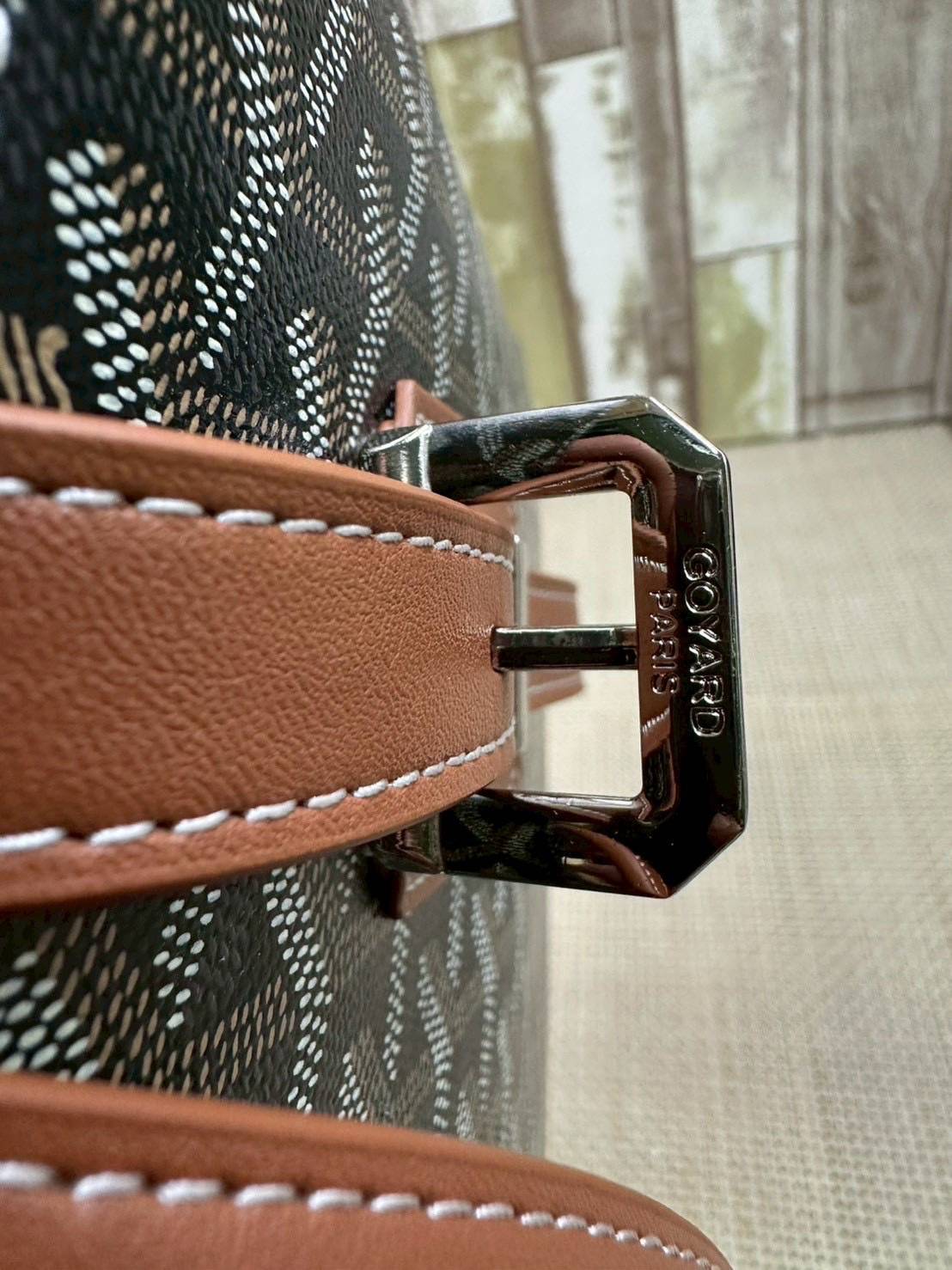 7 สี ORI หนังแท้ | GOYARD Goyardine Sac Marie Galante 35cm / Goyard Tote Bag กระเป๋าสะพายทรงโท้ท พร้อมหูจับใช้งานง่าย ภายในโล่งกว้าง หรูหราลงตัว