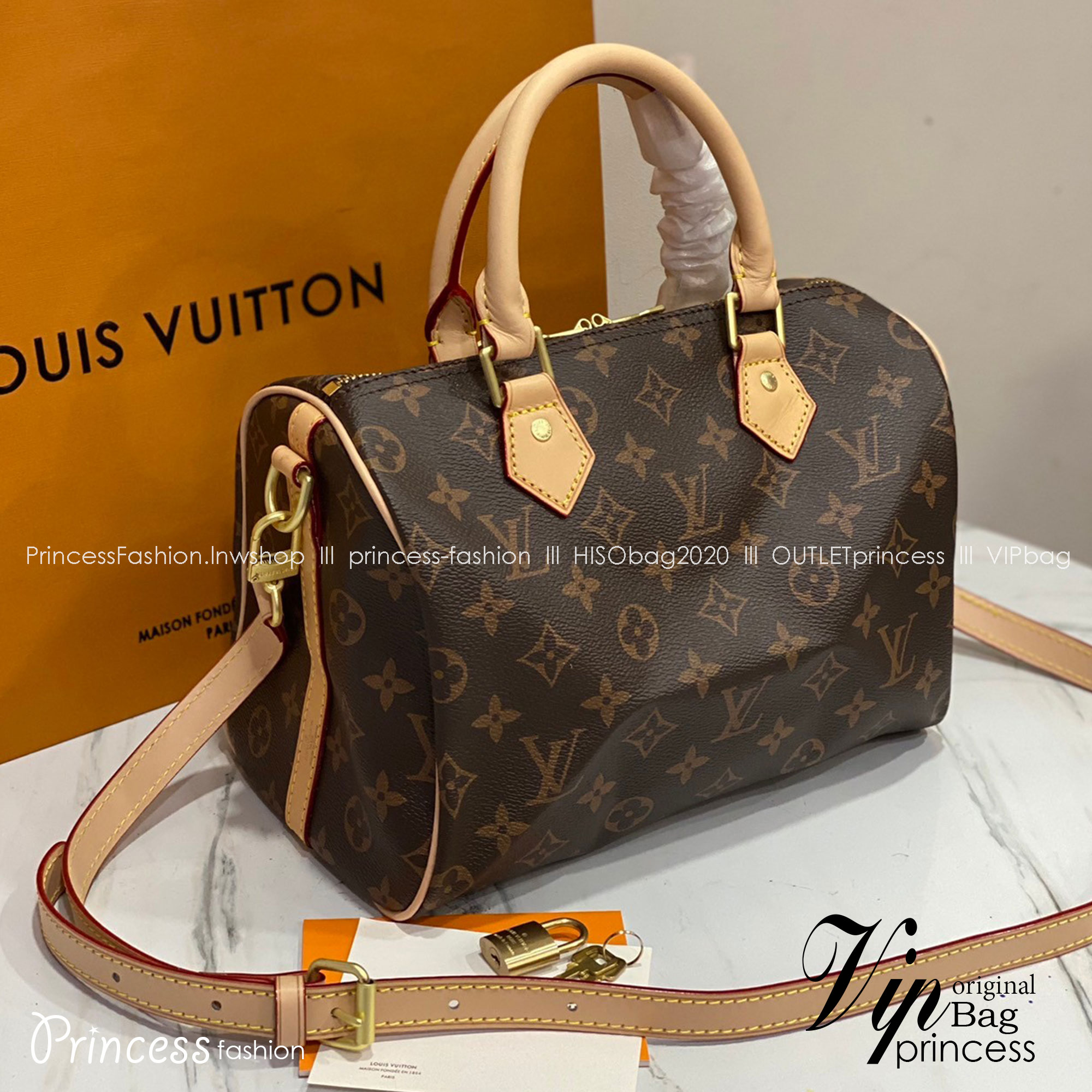 LV Speedy 25 DAMIER / MONOGRAM กระเป๋าทรงหมอน รุ่นท็อปฮิต เกรดออริ ใช้ต่างประเทศได้ ด้วยรูปทรงสวยตลอดกาล ใช้ได้กับทุกลุค ทุกโอกาส ภายในโล่งกว้างมาก ใส่ของสำคัญได้ครบแน่นอนจ้า