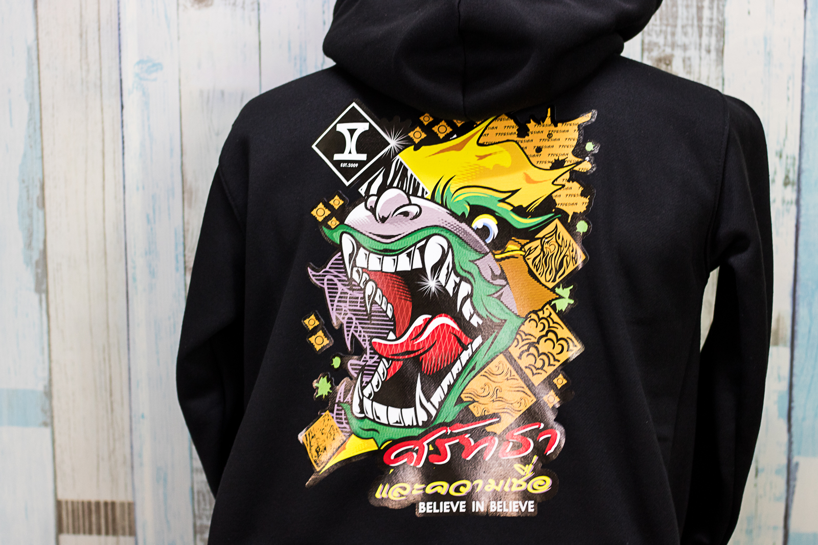 HOODIEเสื้อฮูด believe ศรัทธาและความเชื่อ