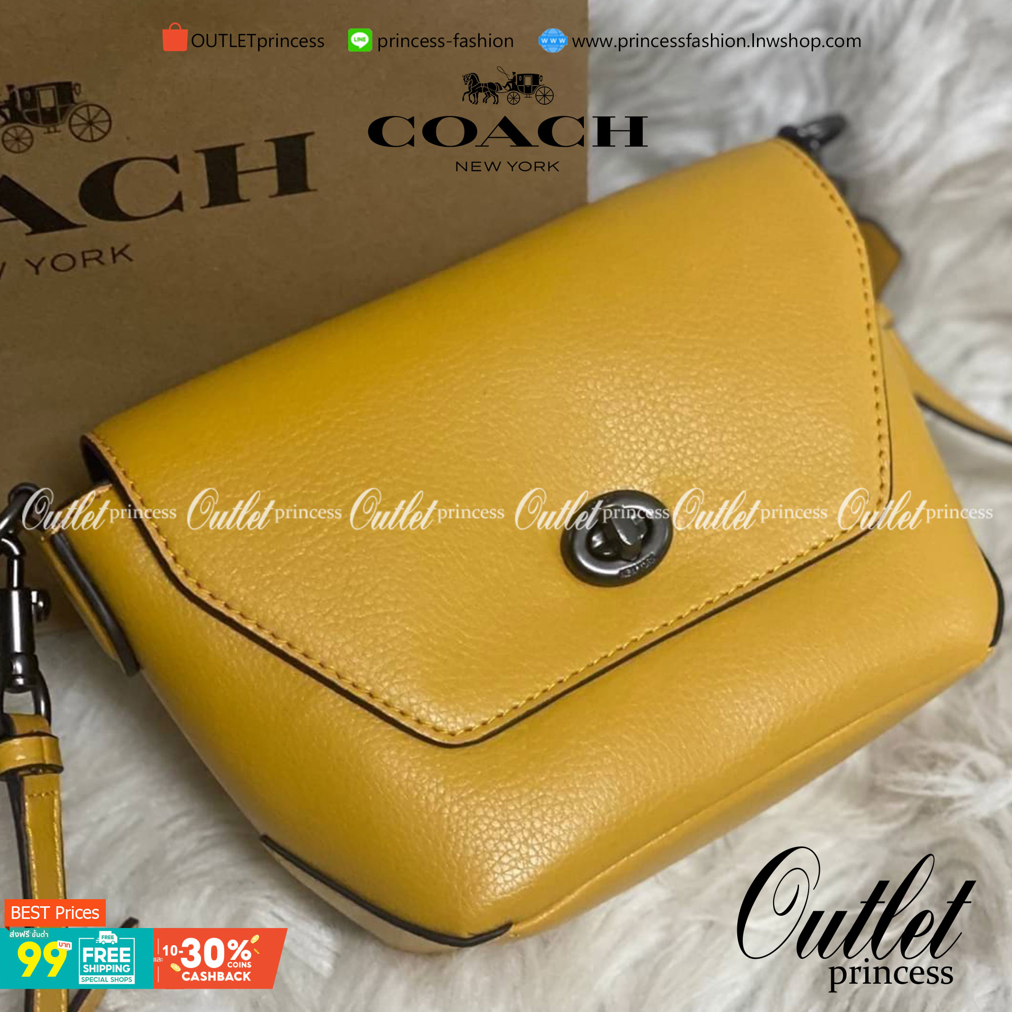 คอลเลคชั่นใหม่ ทั้งสวยทั้งคุณภาพค่ะ😘 COACH KARLEE CROSSBODY BAG 💐พร้อมส่ง ได้ไปไม่ผิดหวังแน่นอนค่ะ! สวยๆแบบคนดังระดับโลกกันค่าา กระเป๋าสะพายแบบครอสบอดี้ร์ หนังแท้นิ่มสวยงามมากๆค่ะ รูปทรงน่ารักกระทัดรัด เปิดปิดกระเป๋าแบบหมุนล็อค ภายในสามารถ