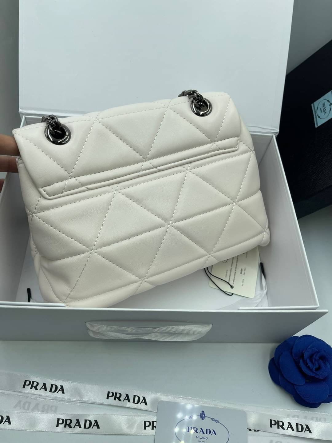 VIP 】PRADA Nappa Leather Prada Spectrum Bag หนังแท้ พร้อมส่งที่ไทย