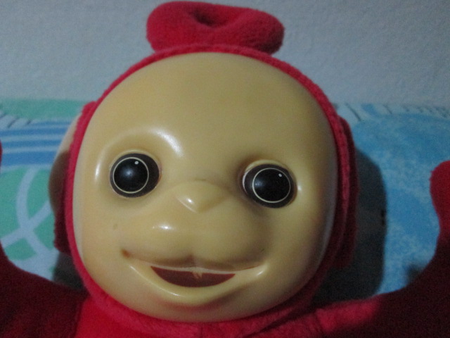 Teletubbies TALKING PO Tomy Giochi Preziosi ตุ๊กตามีเสียงพูดได้สอนภาษา มือสอง