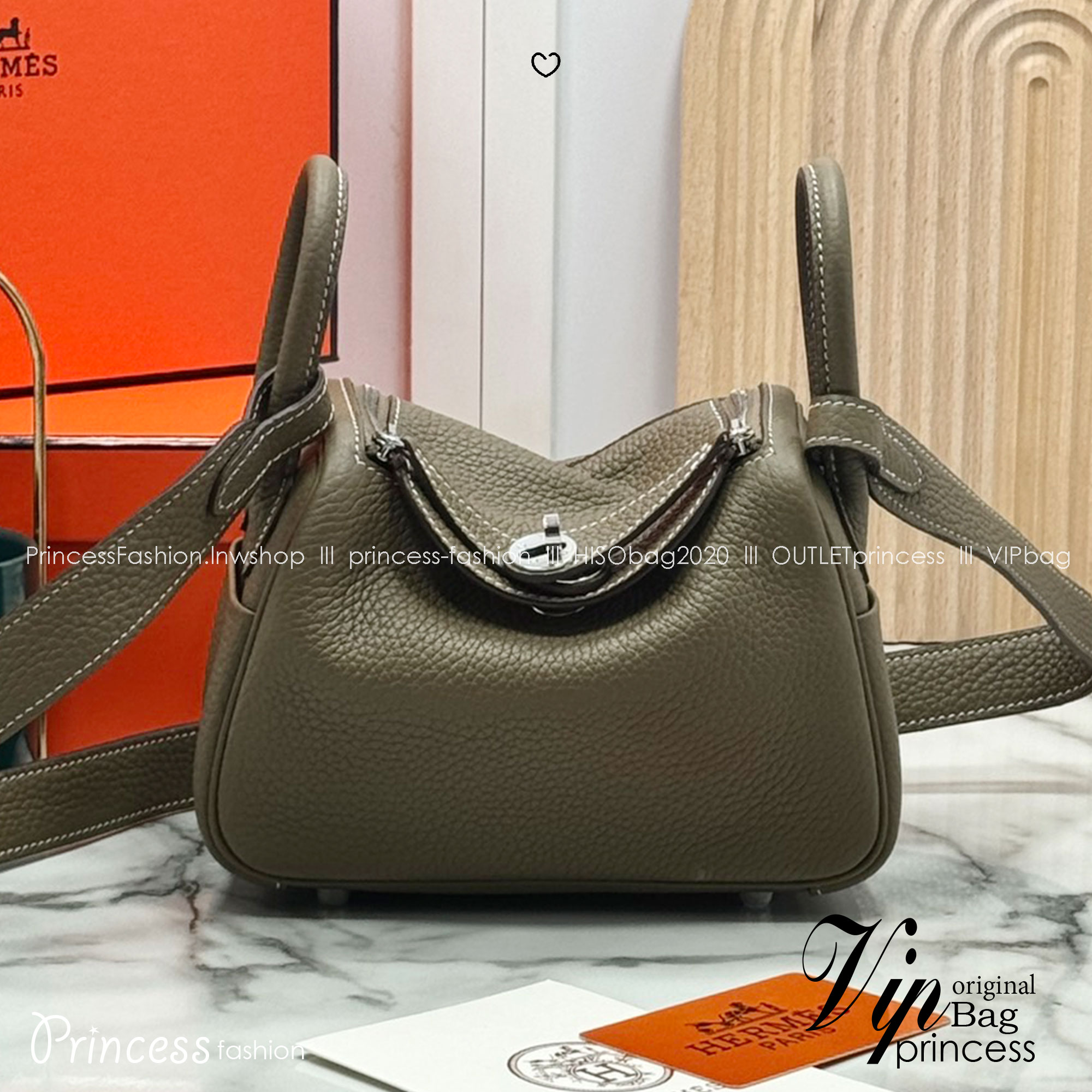ORI หนังแท้ | HERMES lindy 19cm กระเป๋าสะพาย นิยามความหรูหราระดับมาสเตอร์พีช 🤍 สินค้าเกรดออริจินอล หนังแท้